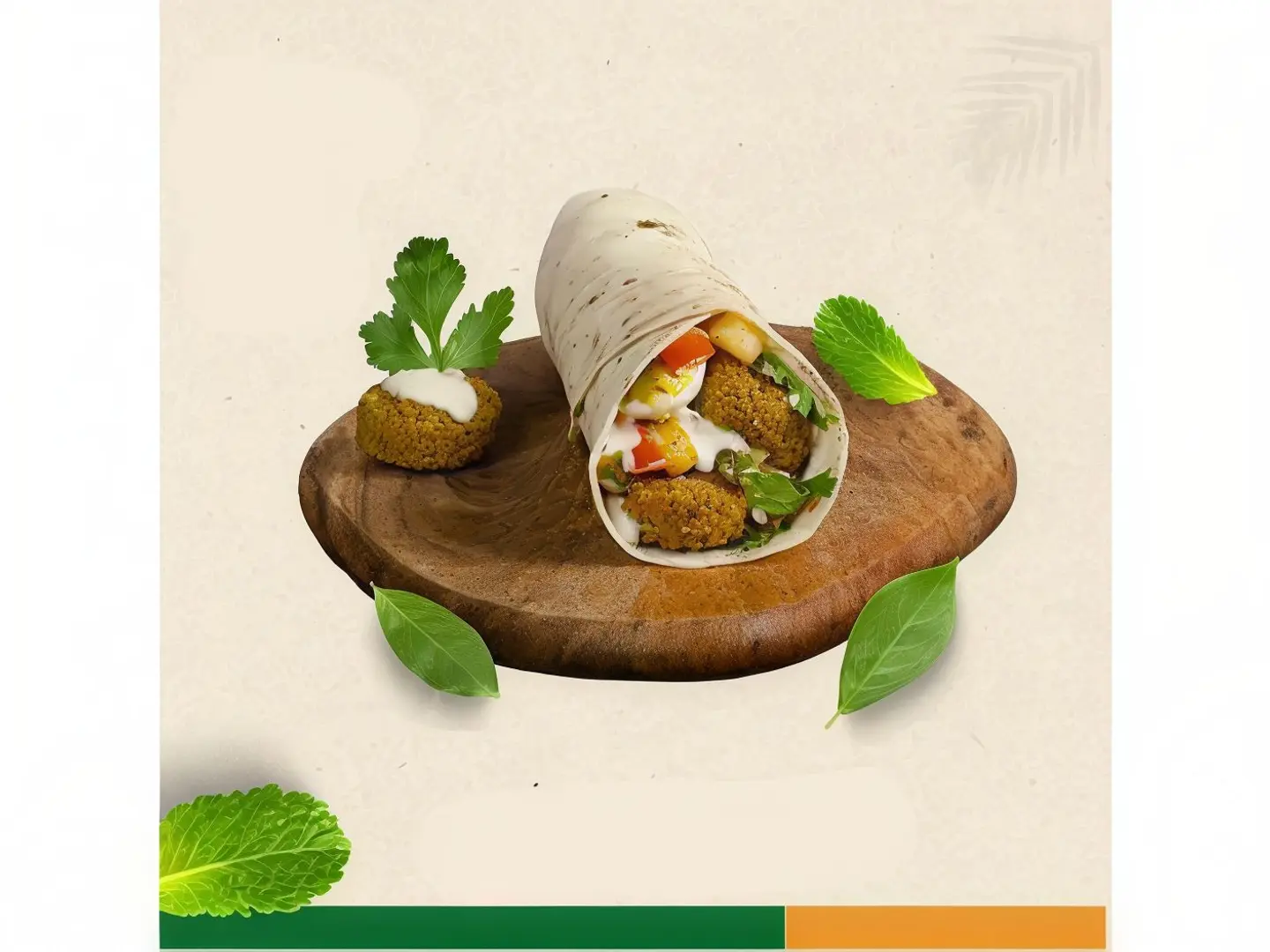 فلافل مع بيض