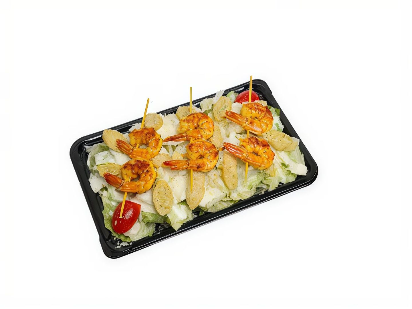 Caesar Salad With Shrimp