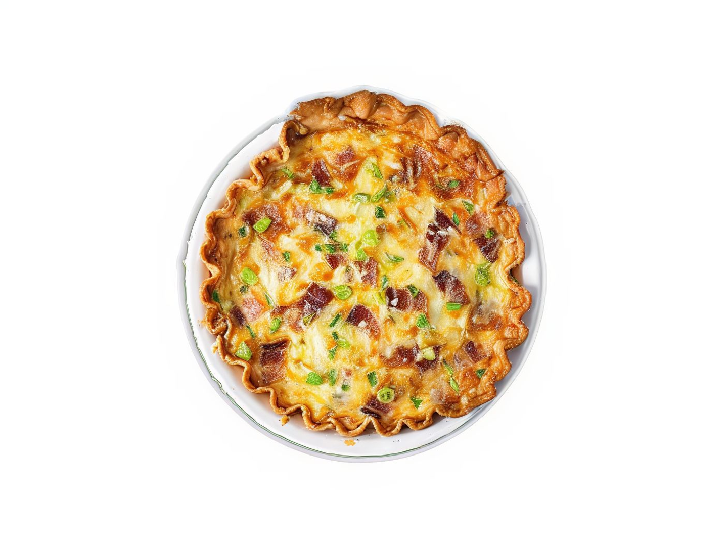 Cheese And Spinach Quiche