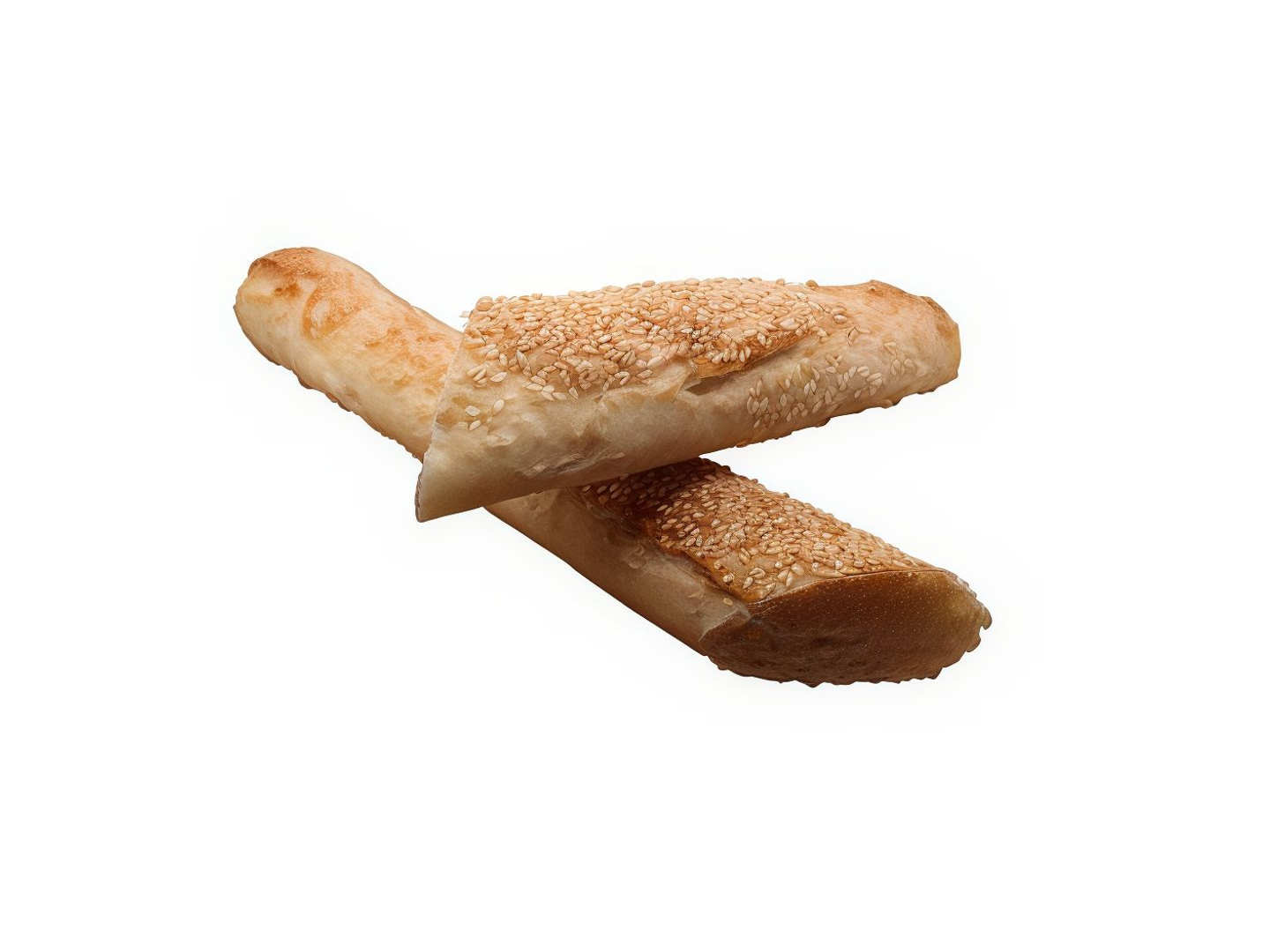 خيز باجيت الفرنسي بالسمسم 300 جرام