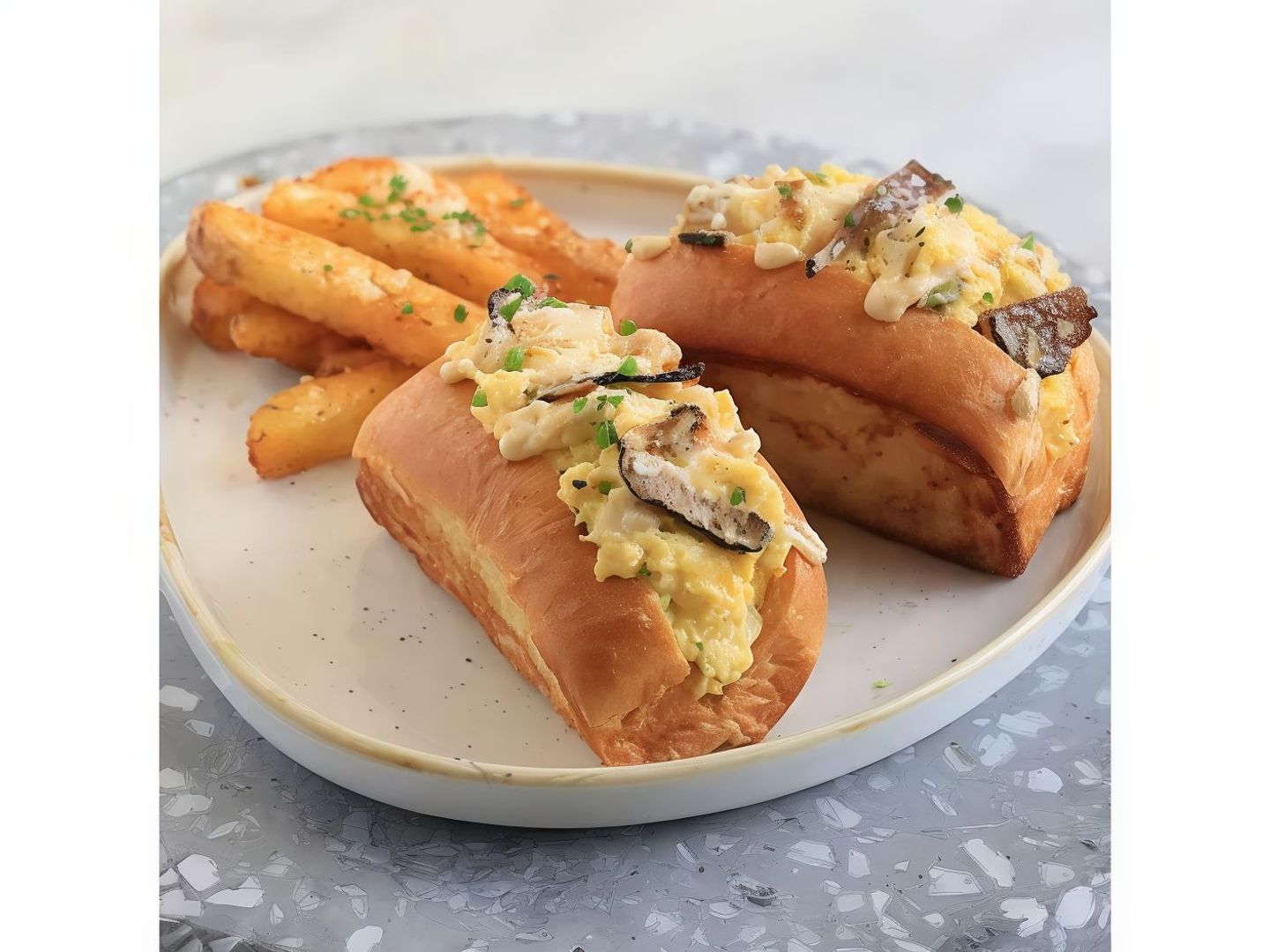 Egg Scramble Sandwich
