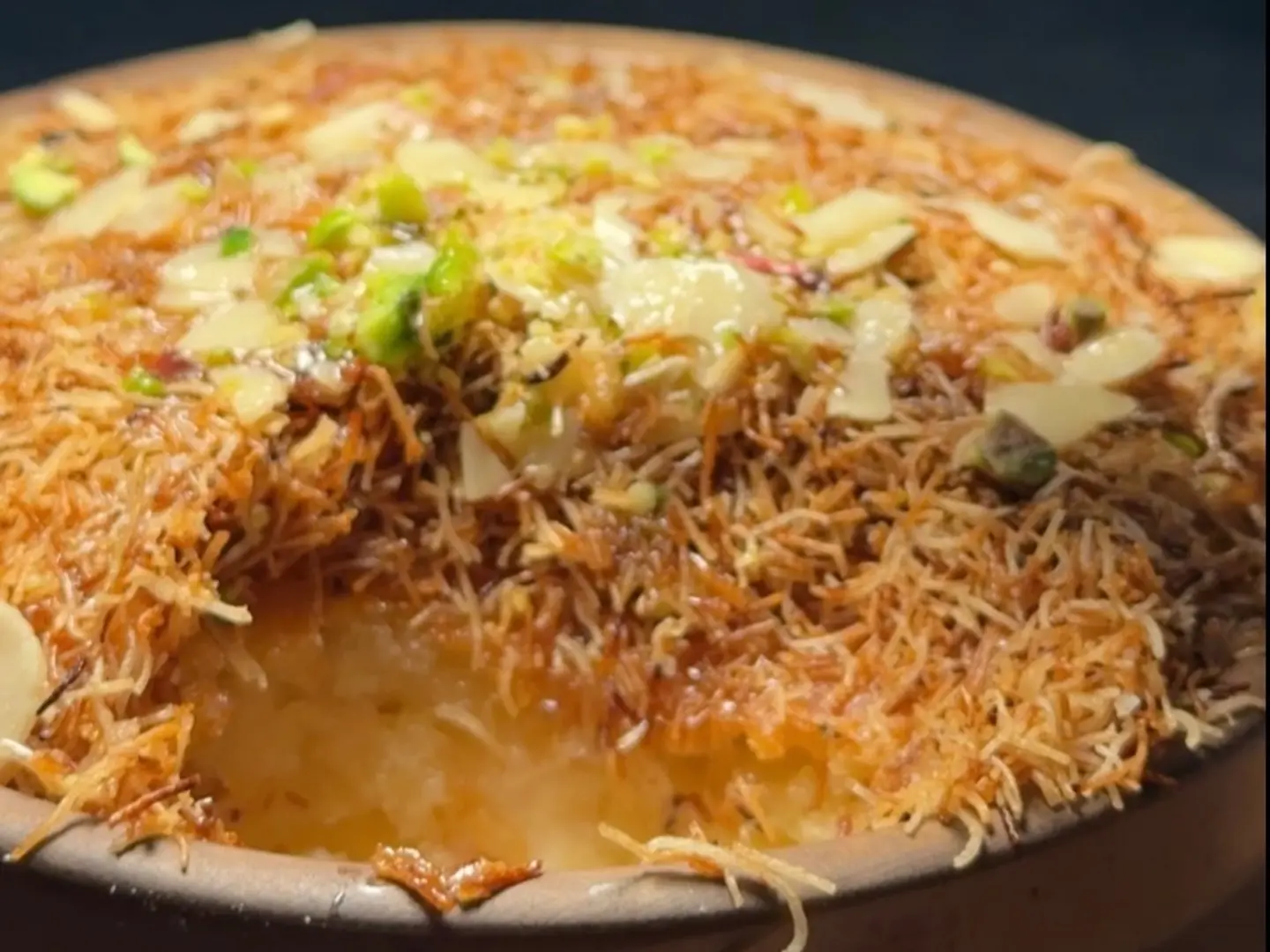 تشيز البسبوسه كنافه