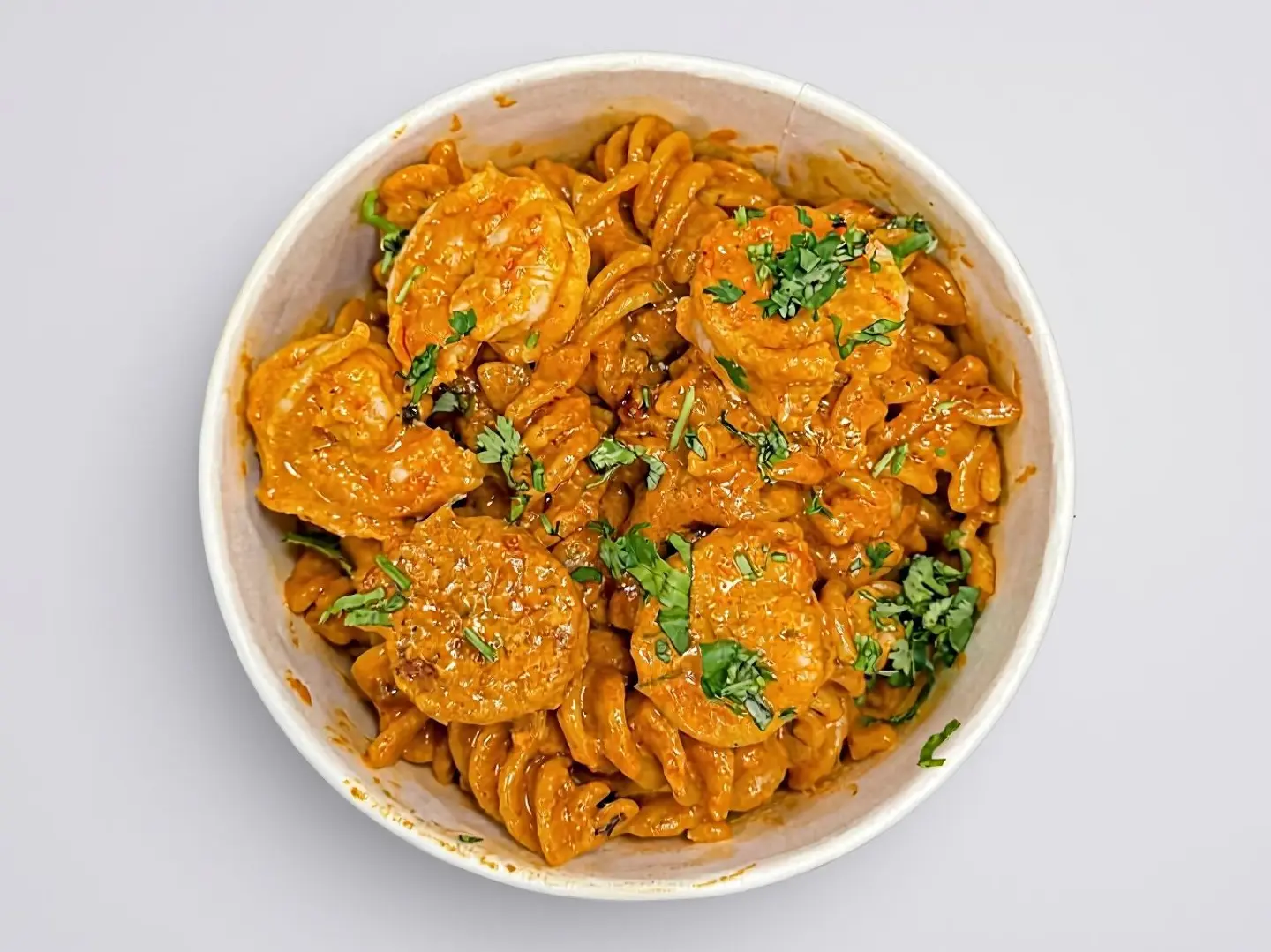 باستا نكهات البحر بالربيان