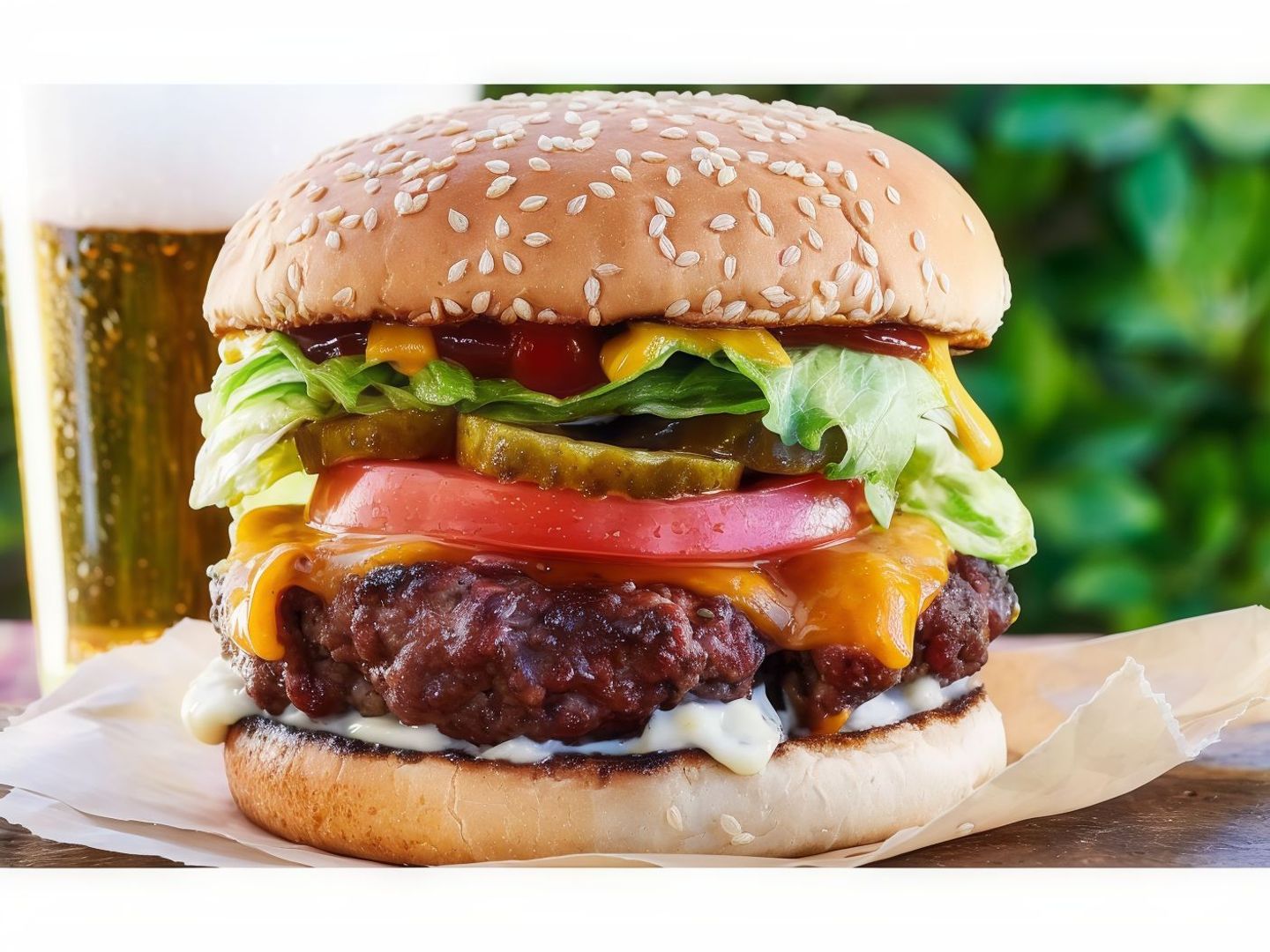 Beef Burger Meal