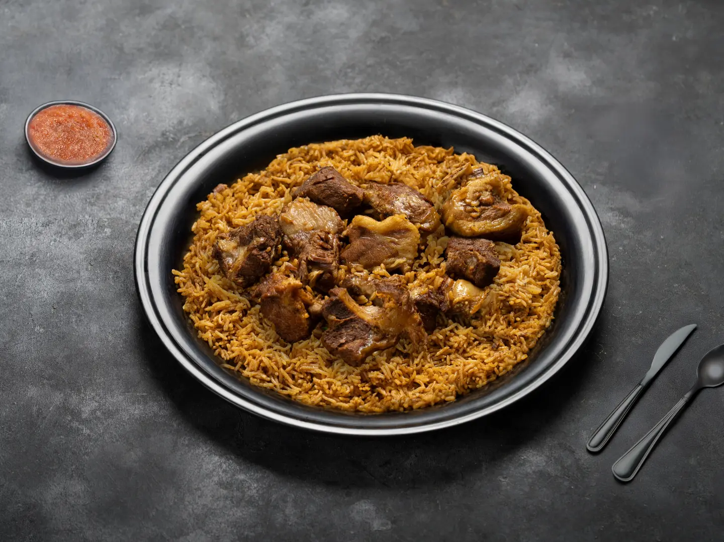 مضغوط العقبة لحم غنم بلدي