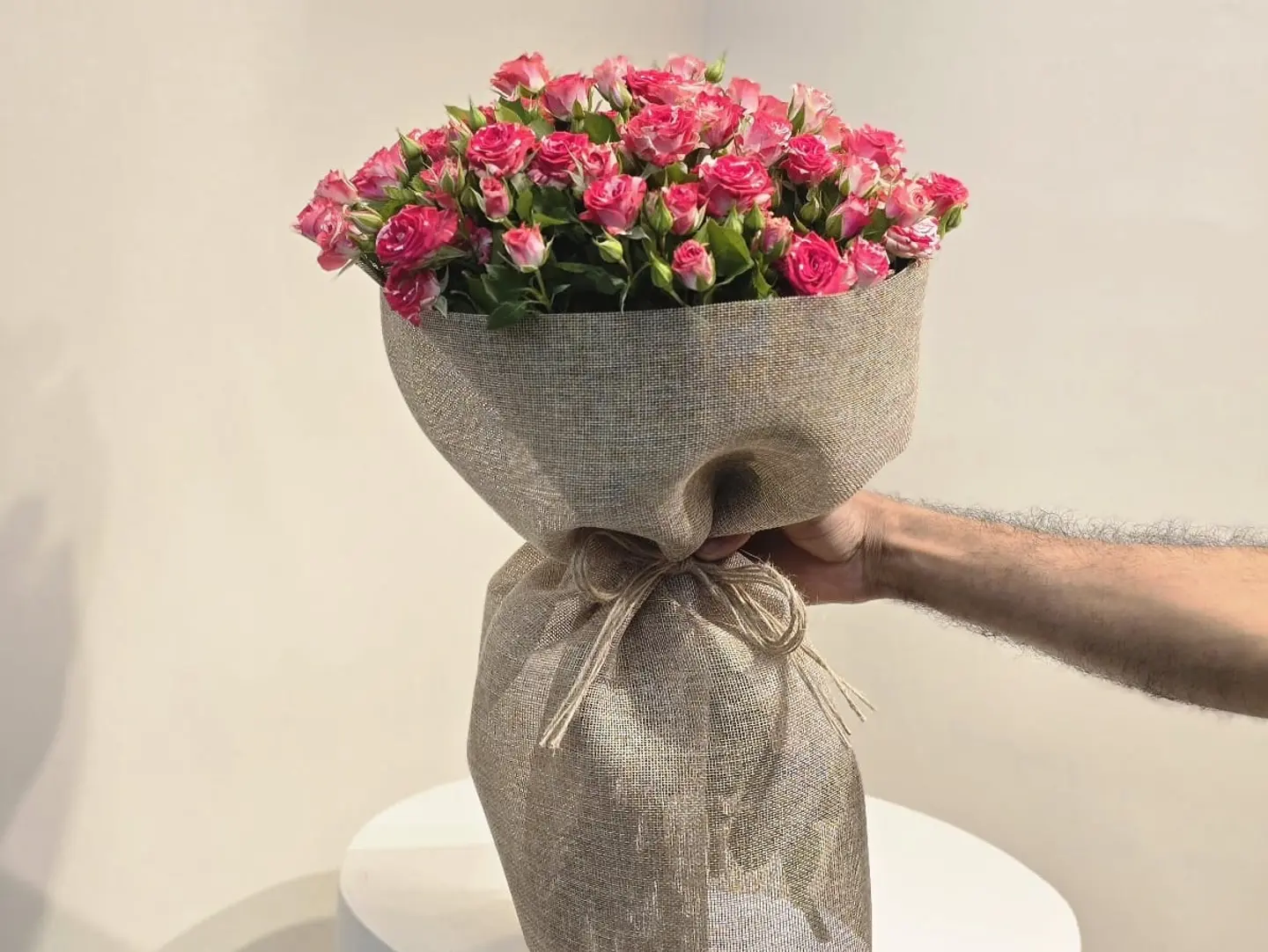 Luxury Pink Rose Bouquet
