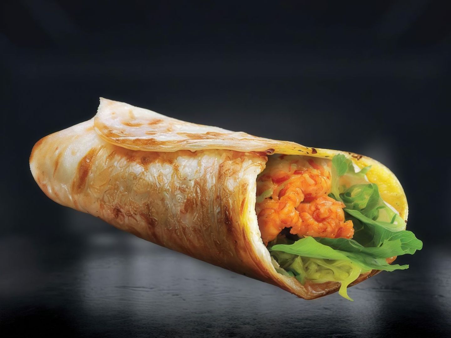 Shrimp Paratha