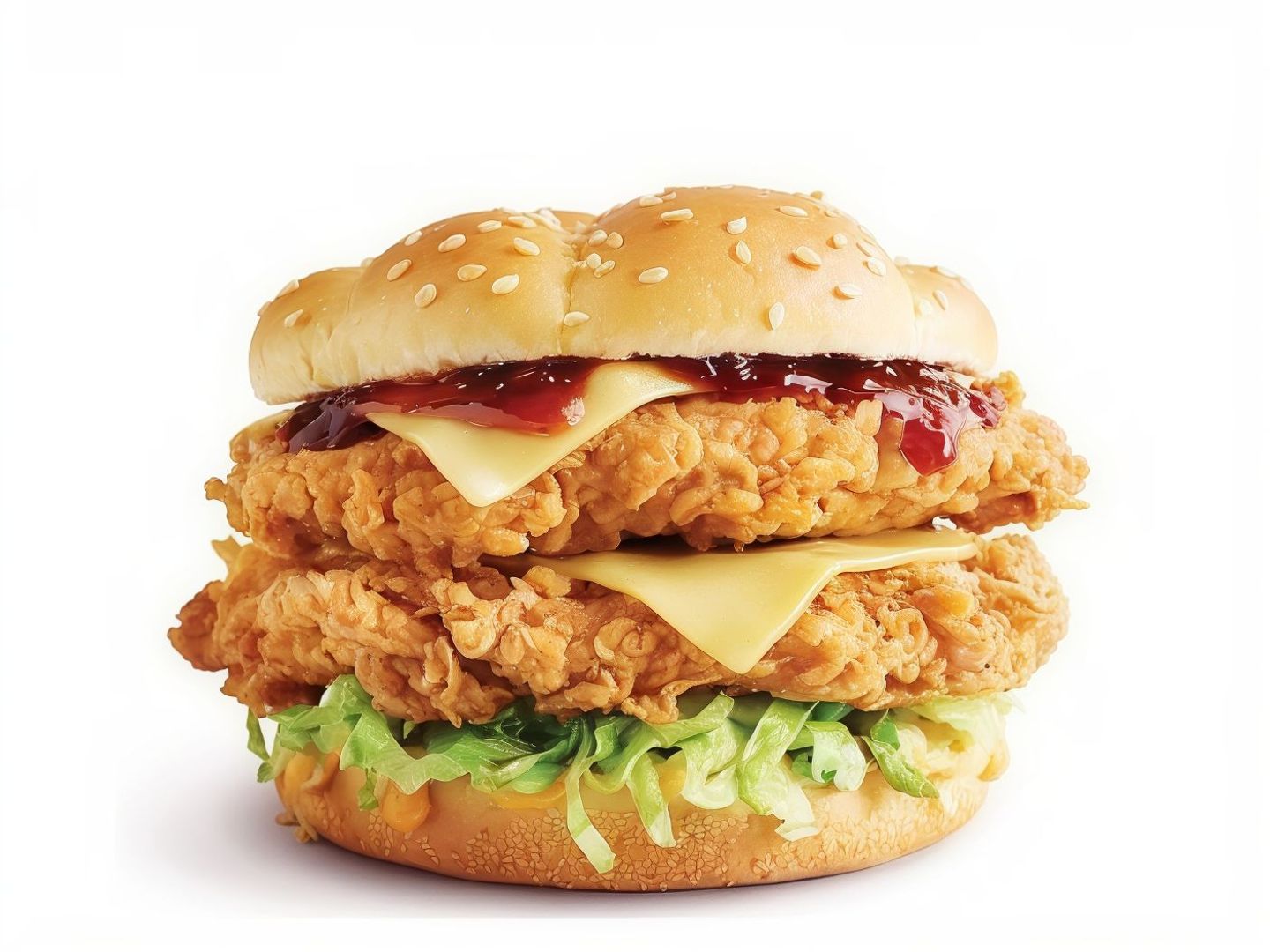 Double Zinger Burger