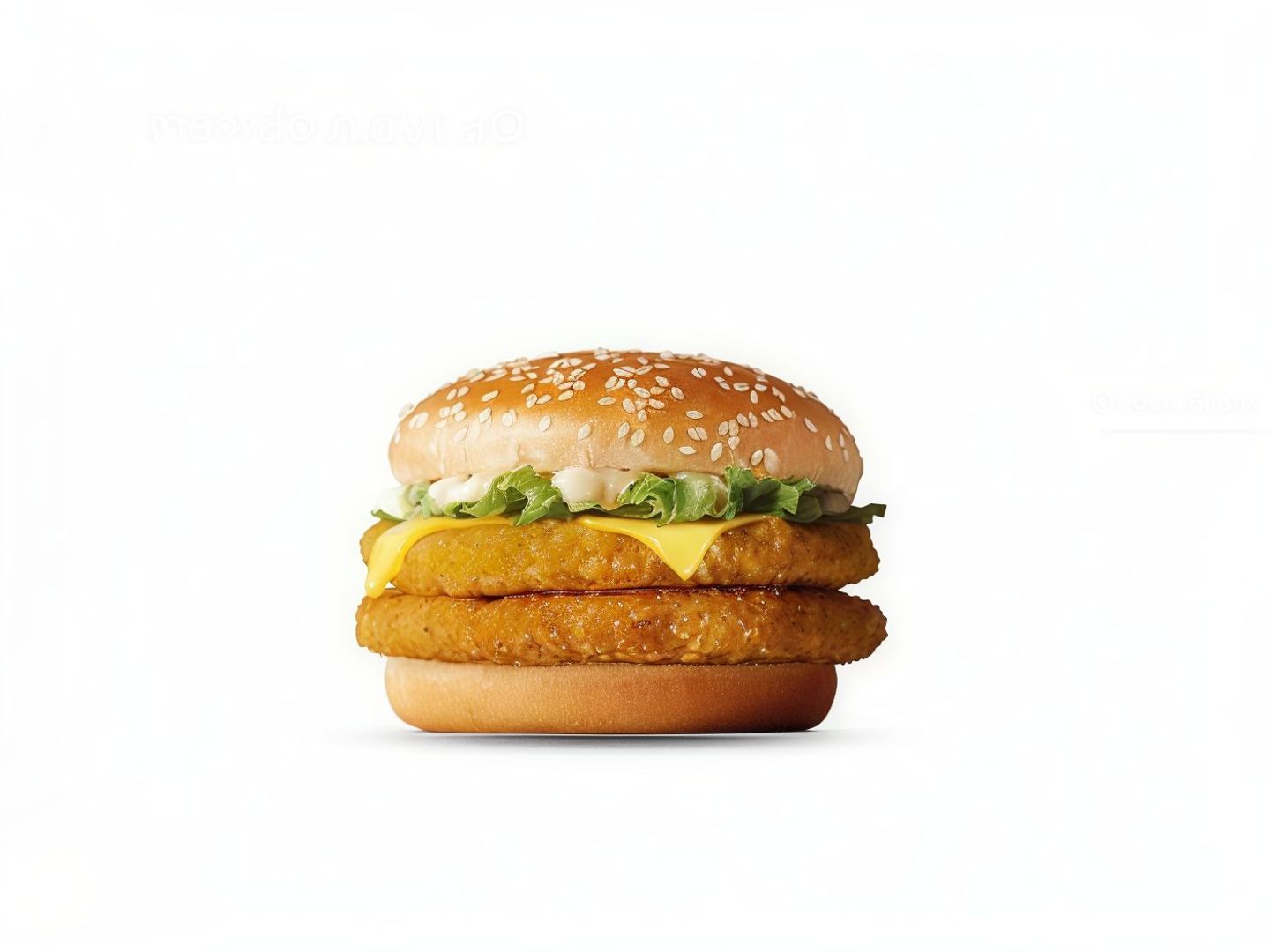 Double Chicken Burger