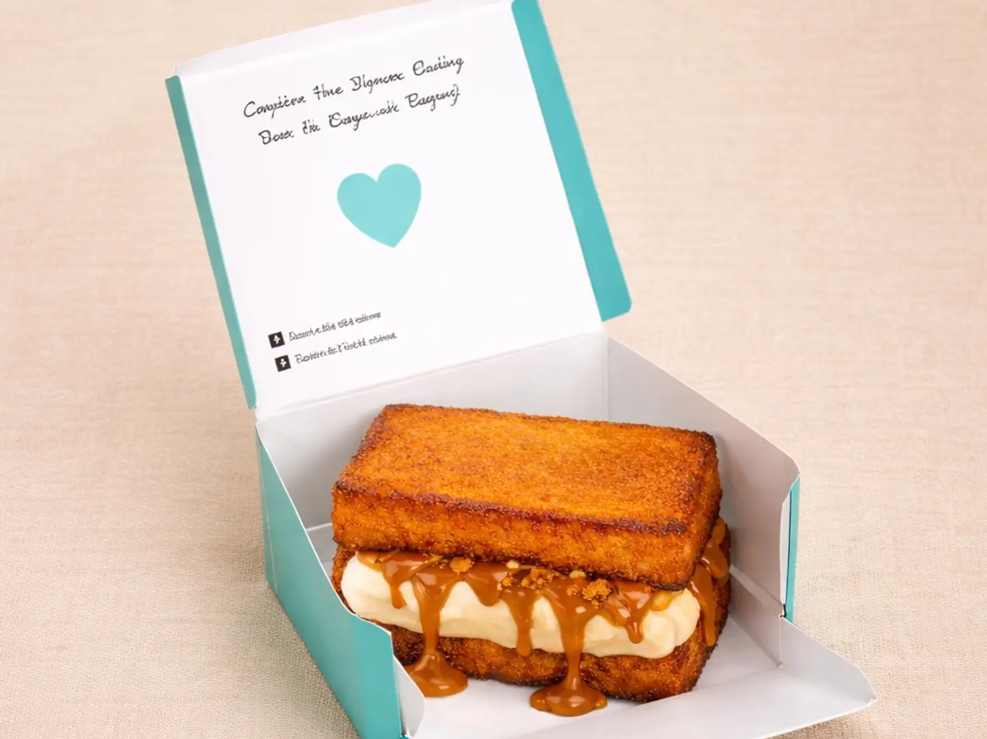 فرنش توست بحشوة القشطه واللوتس