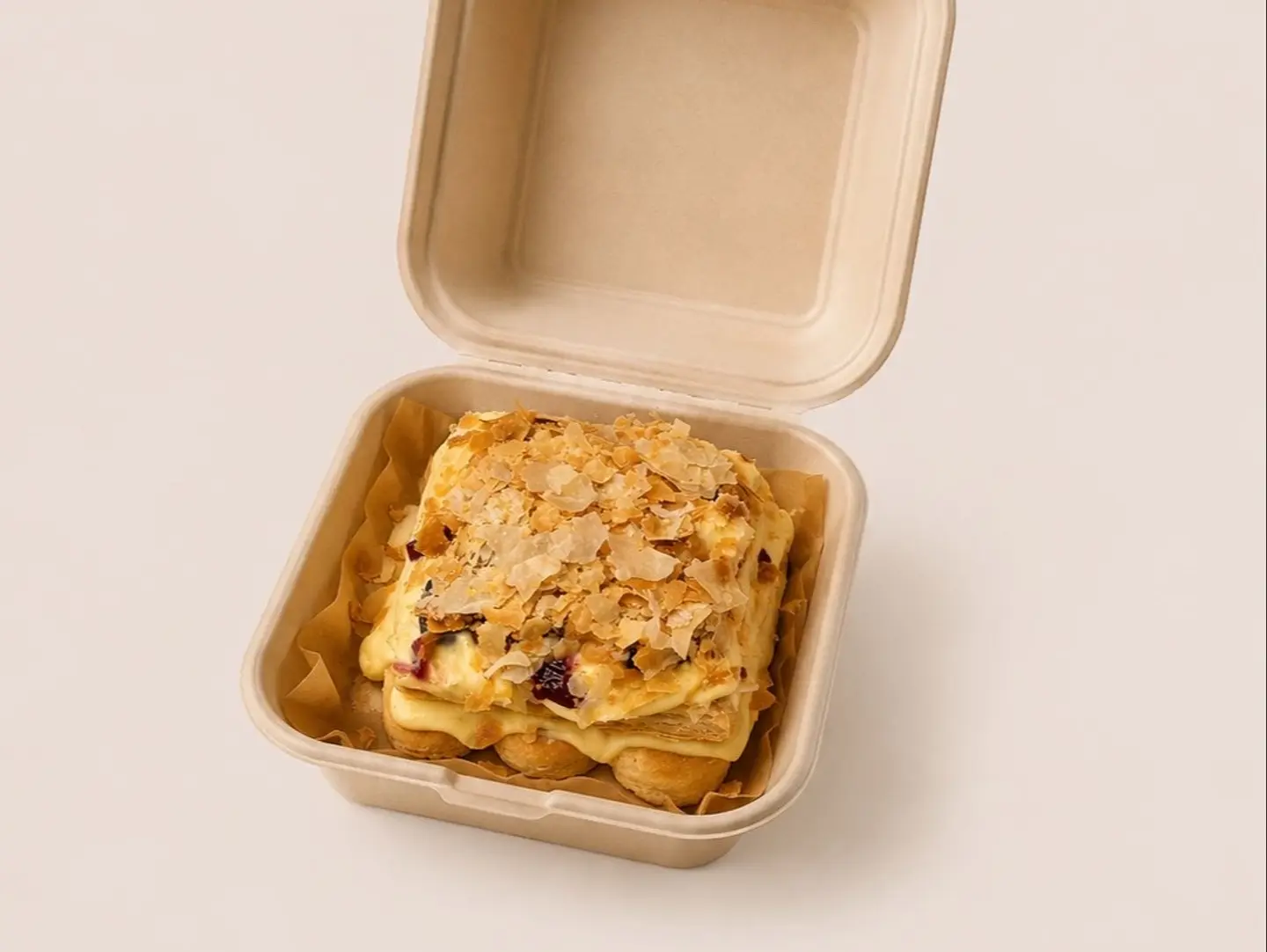 Crunchy Berry Millefeuille
