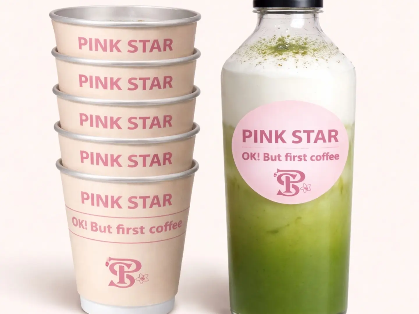 ماتشا لاتيه فانيلا لتر ونص