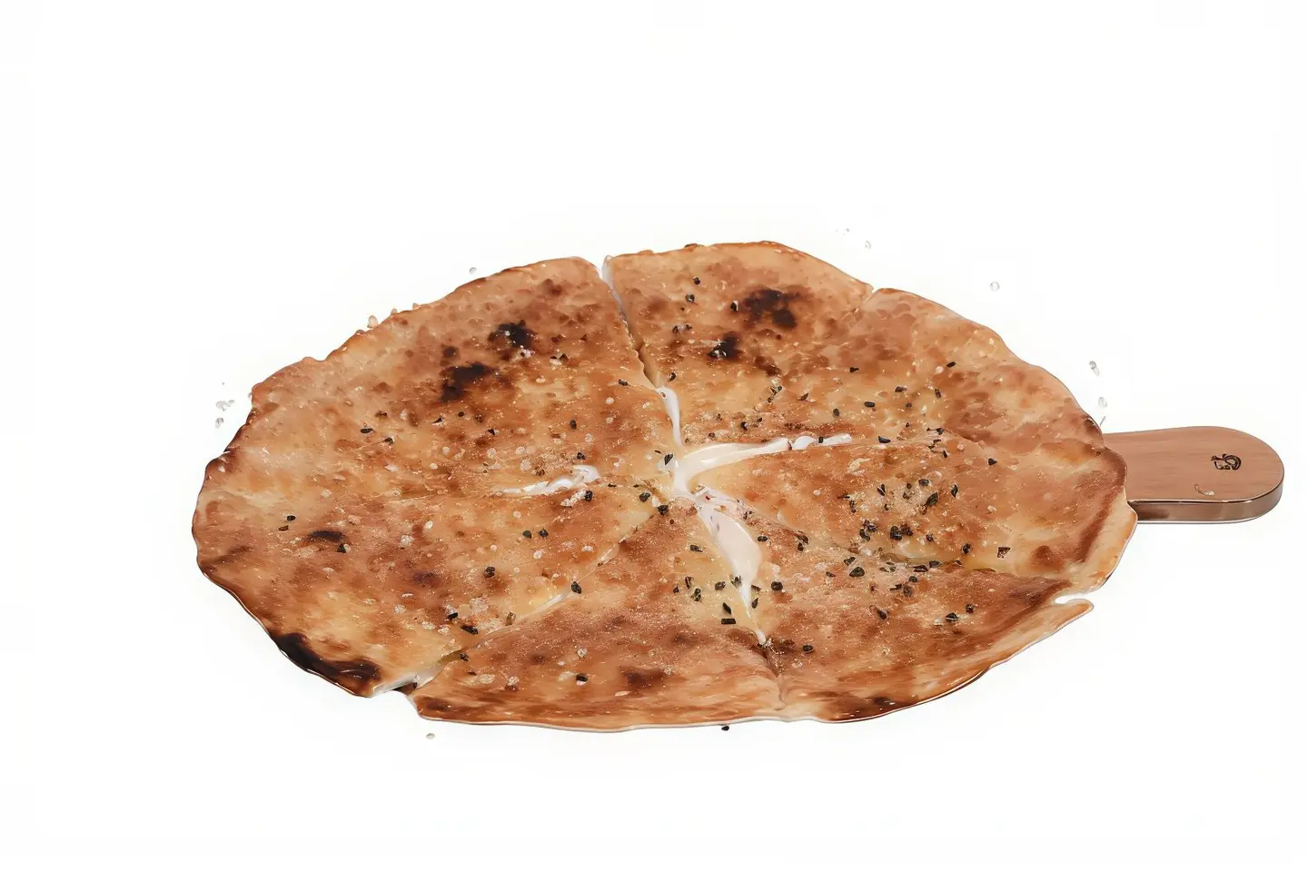 خبزة جبن سائل وعسل