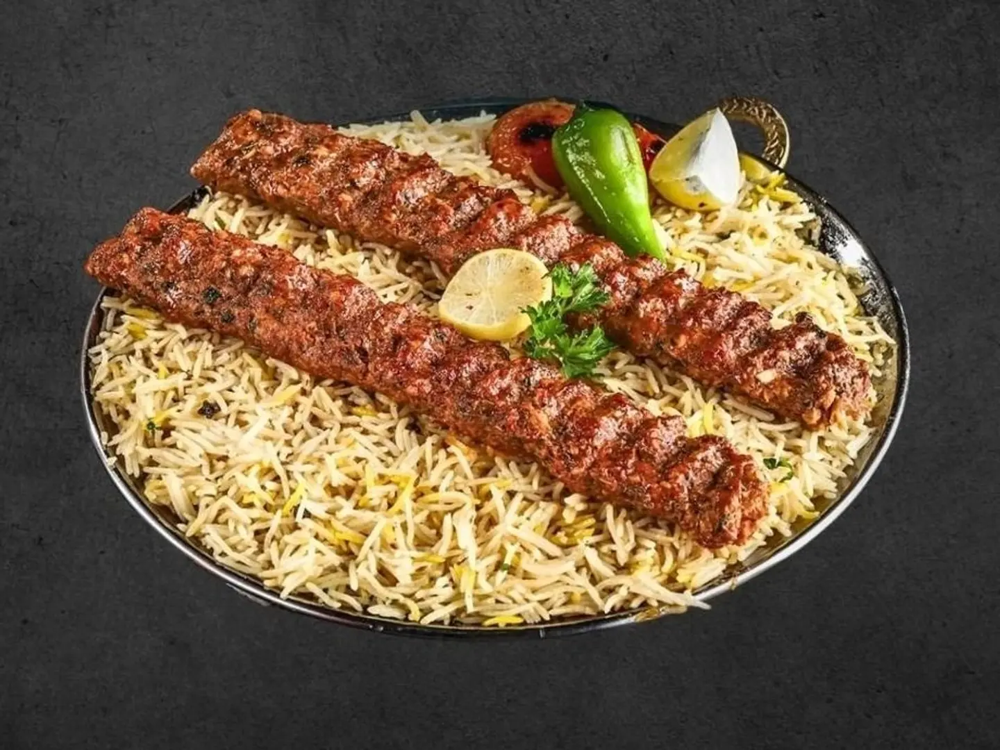 Kabab With Rice