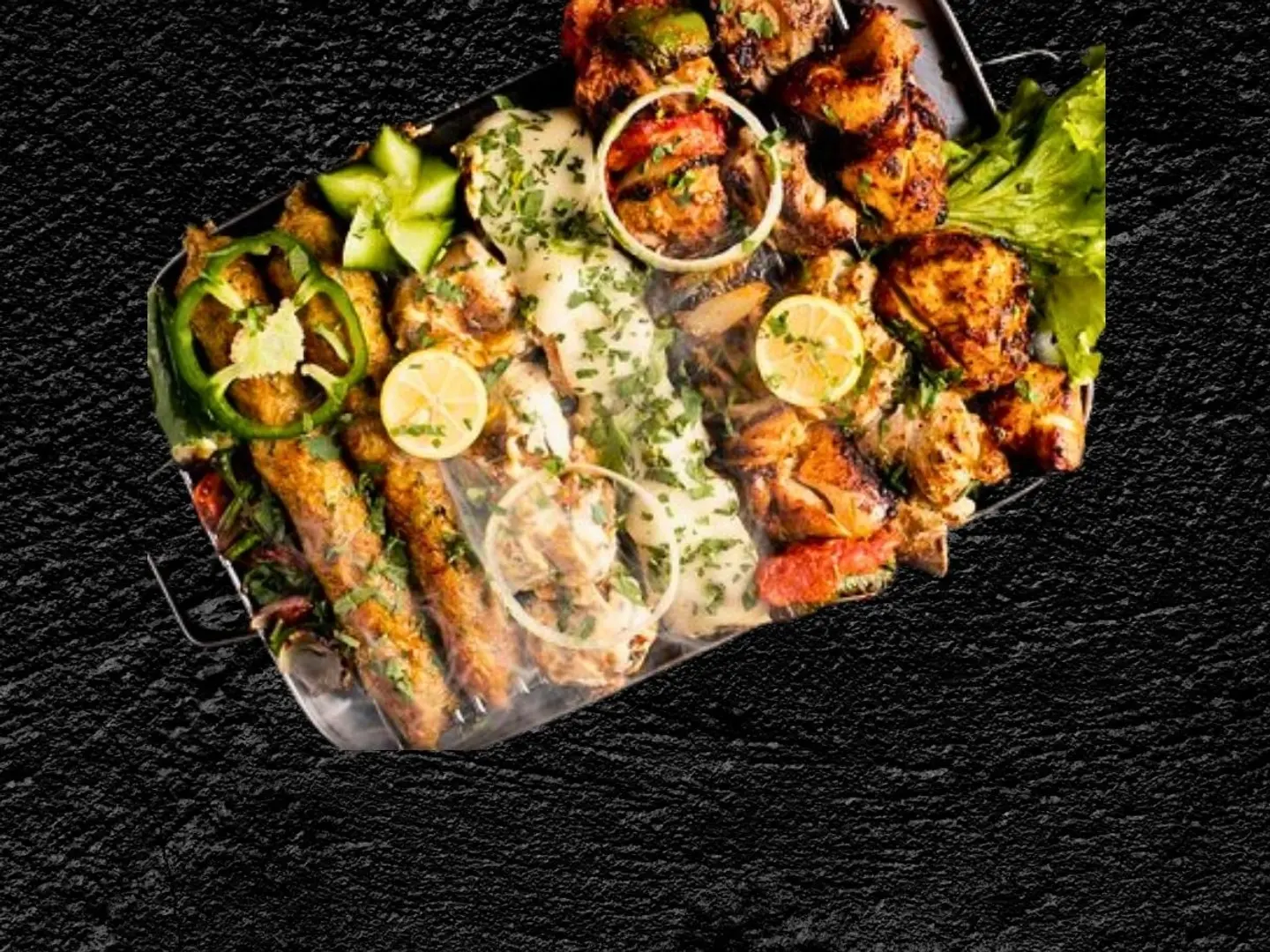 Mix Grill Platter With Fries