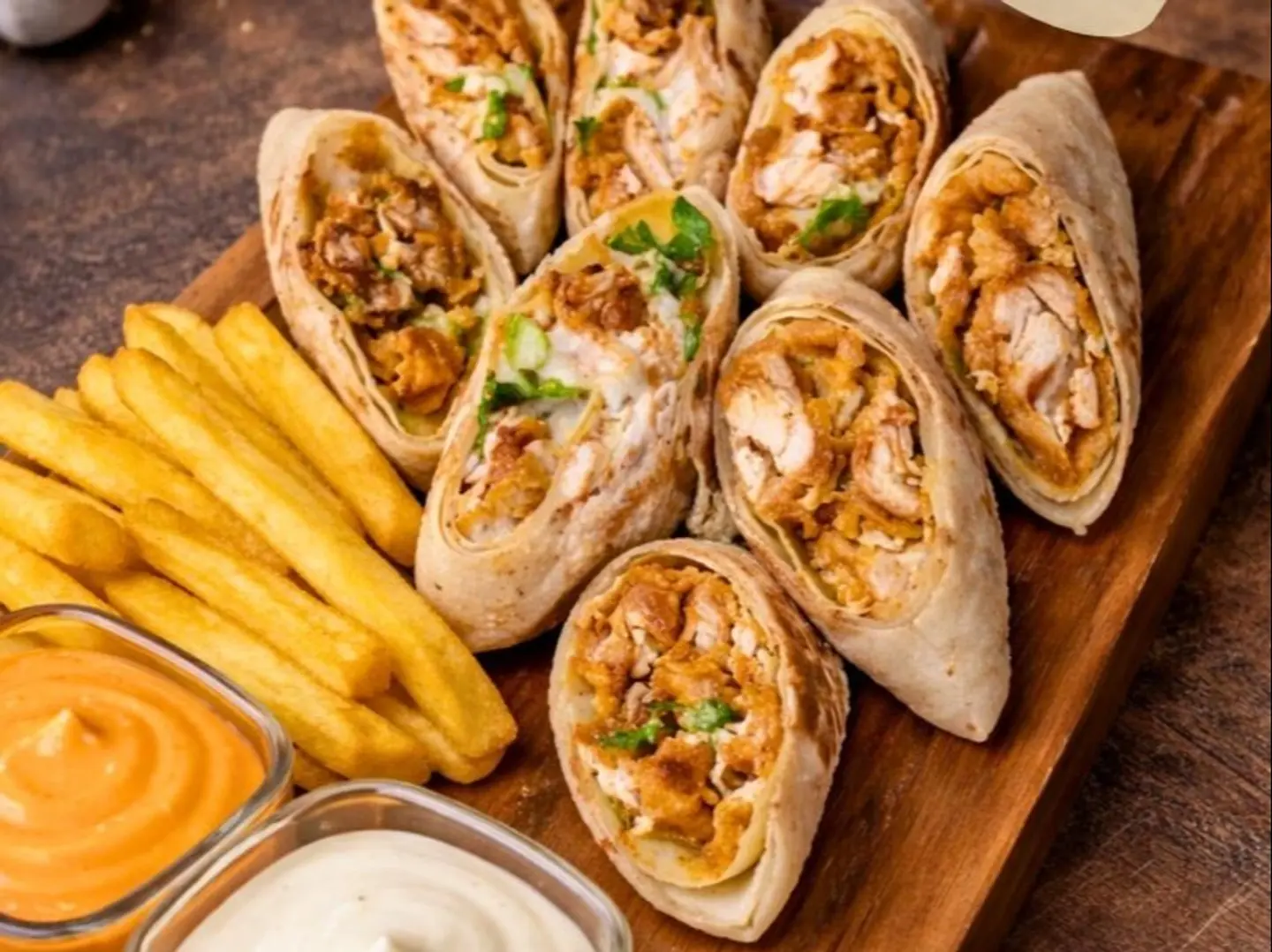 Arabian Crispy Double With Pepsi