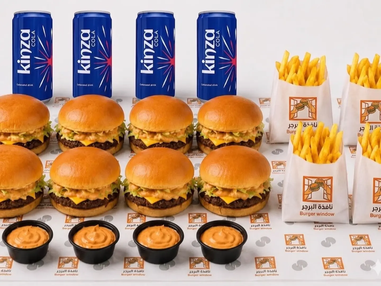 Family Box 8 Grilled Beef Burgers