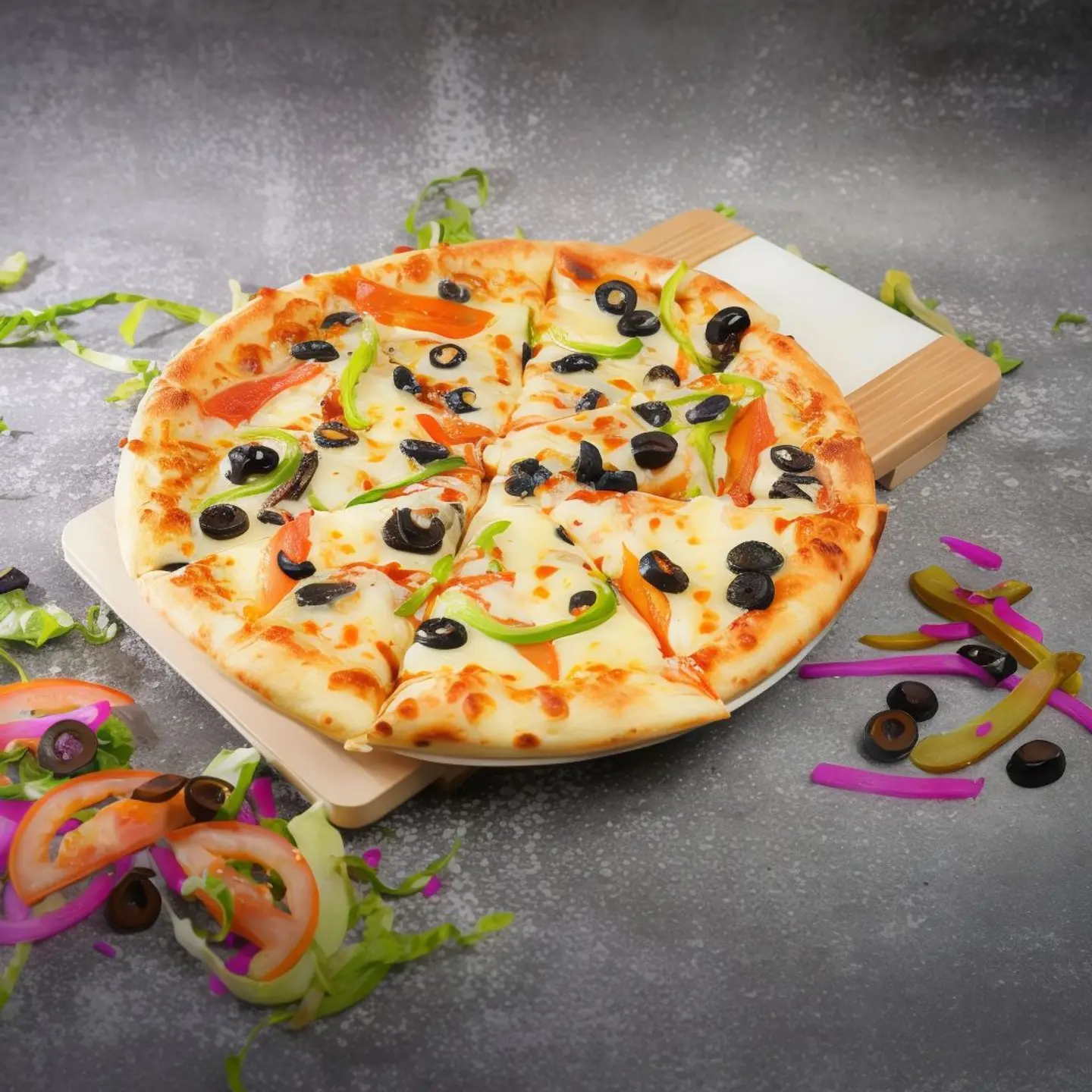 Medium Vegetable Pizza
