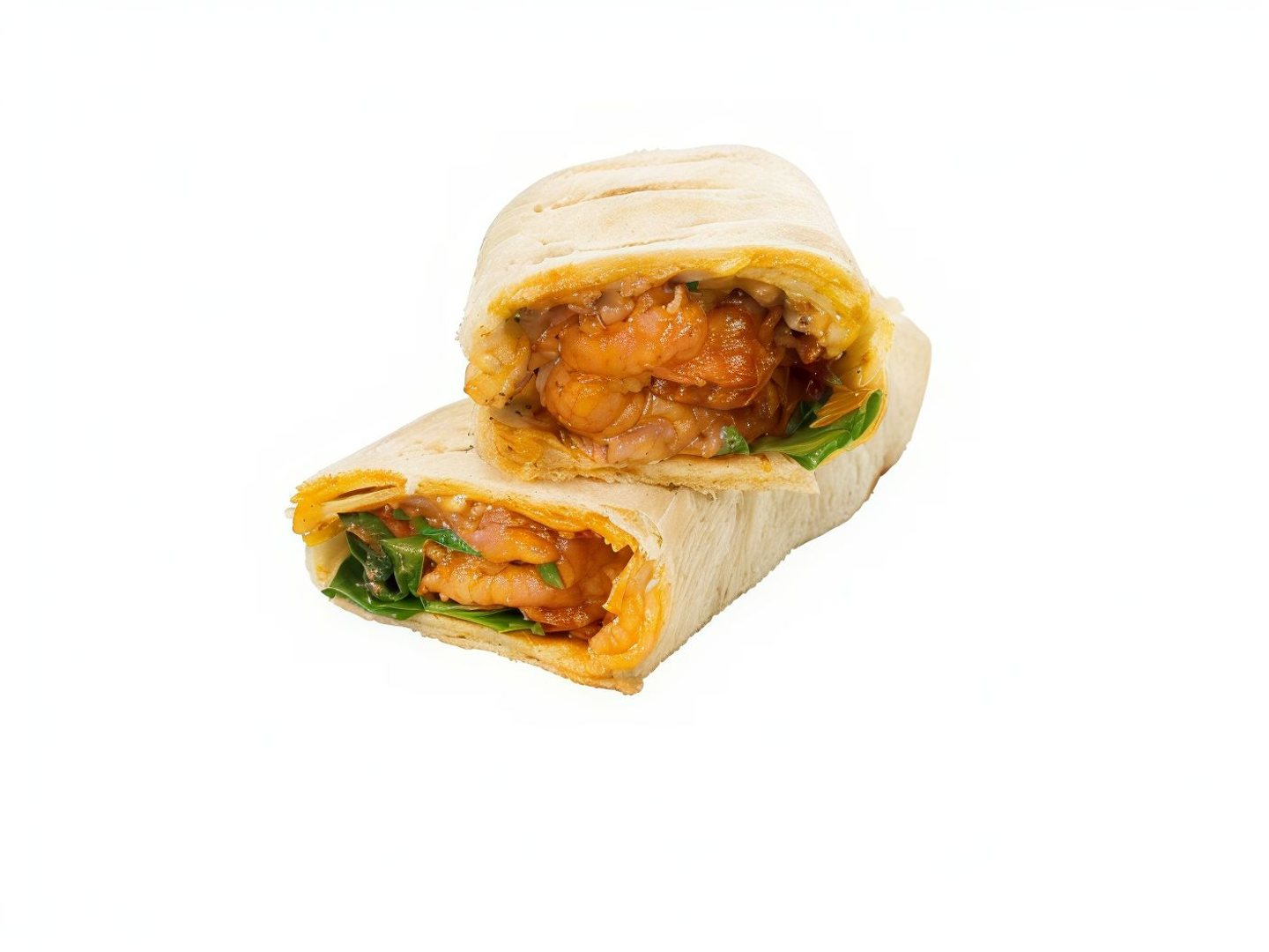 Sauteed Shrimp Sandwich