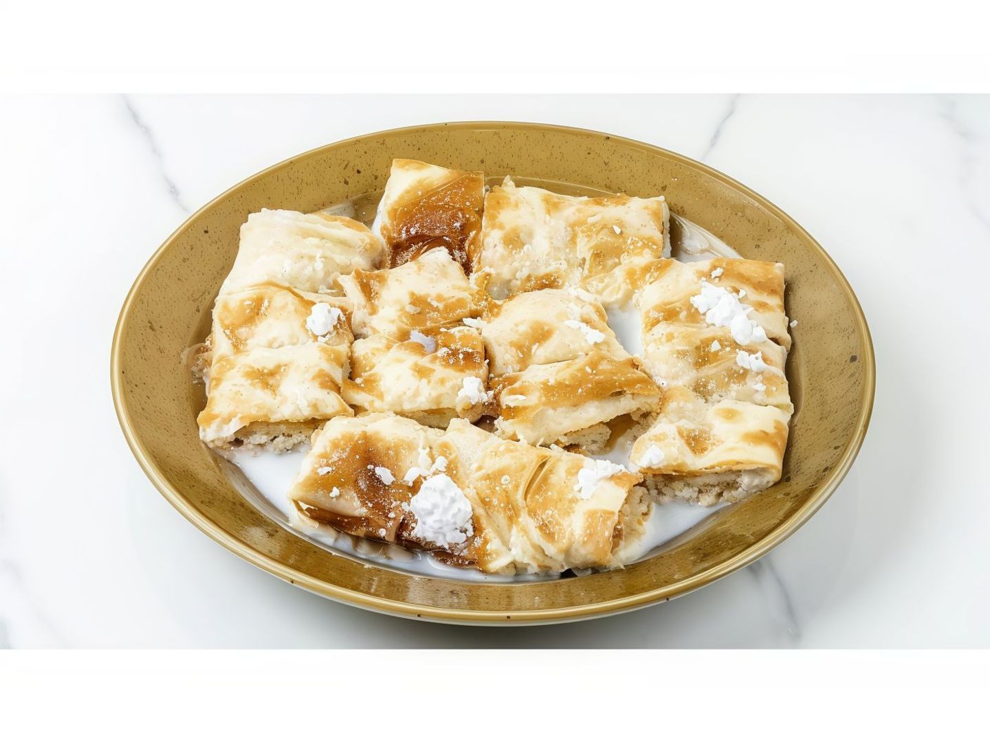 فطير بغاشة بالحليب
