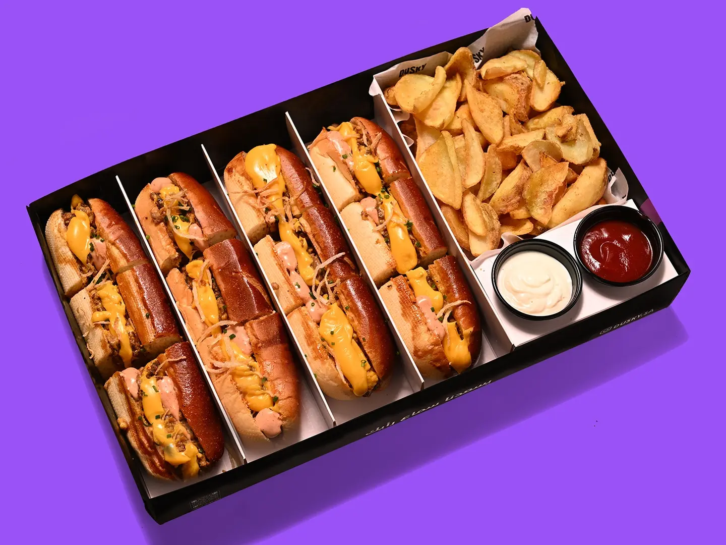 Ribeye Steak Pretzel Sandwich Box