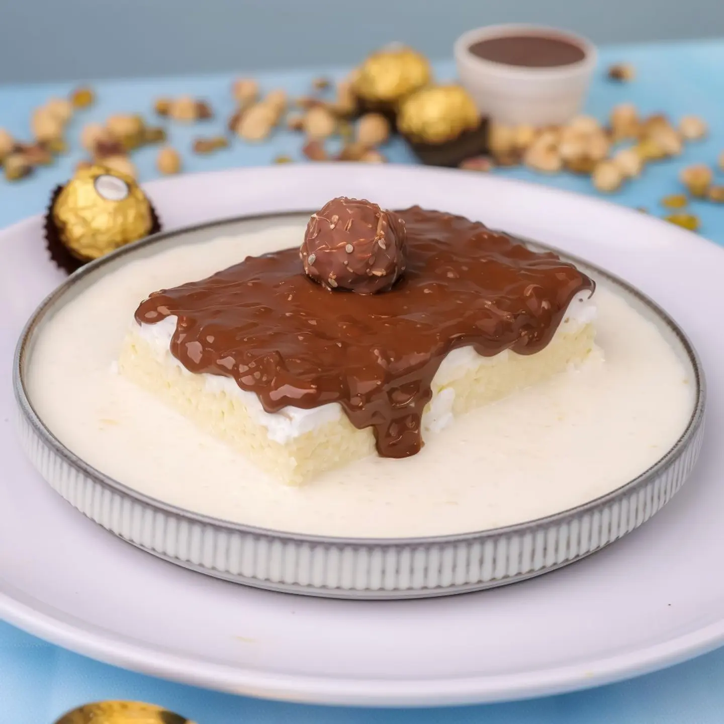 قشطوطة رز بلبن روشية