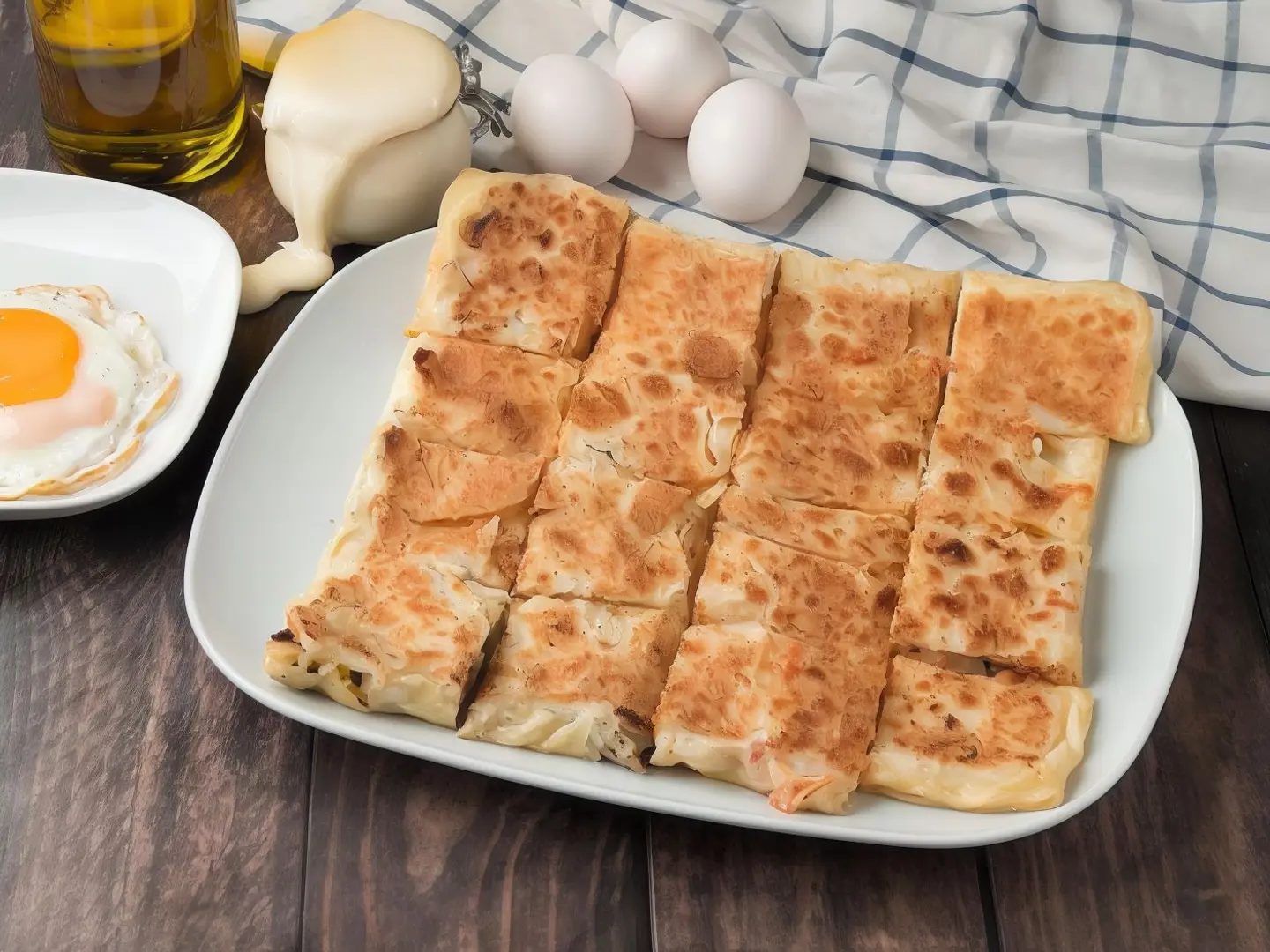 Egg Cheese Mutabbak