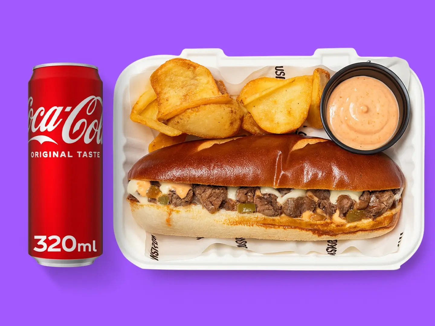 كومبو ستيك ساندويتش بريتزل ساندويتش