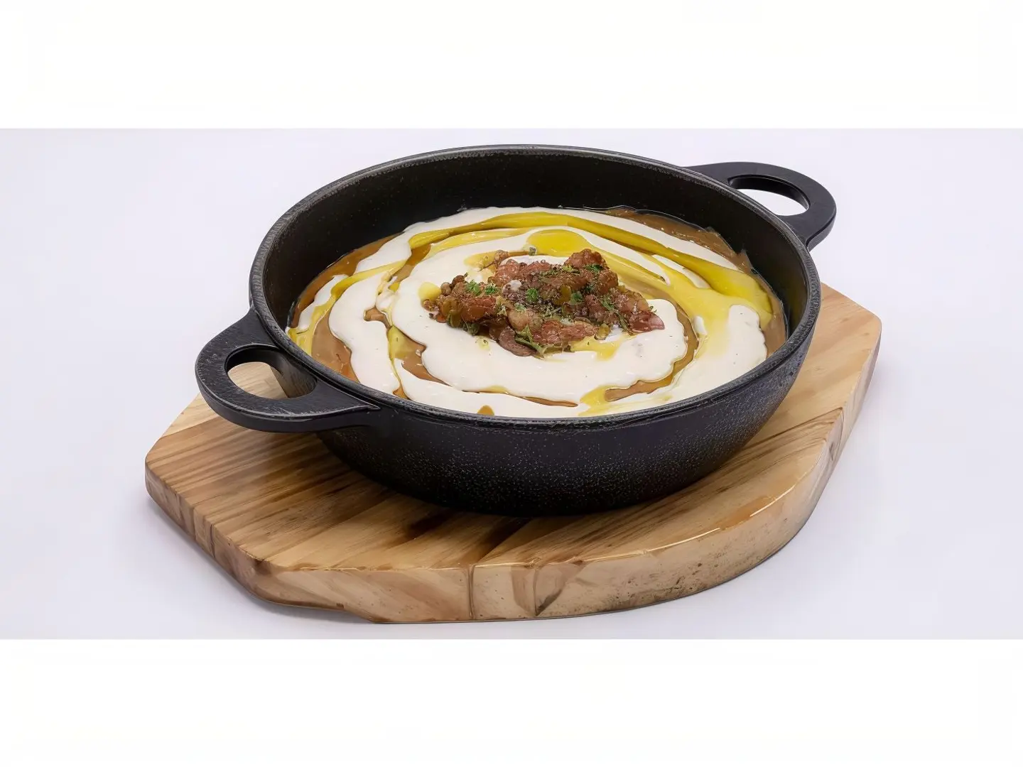Foul And Cheese Dish