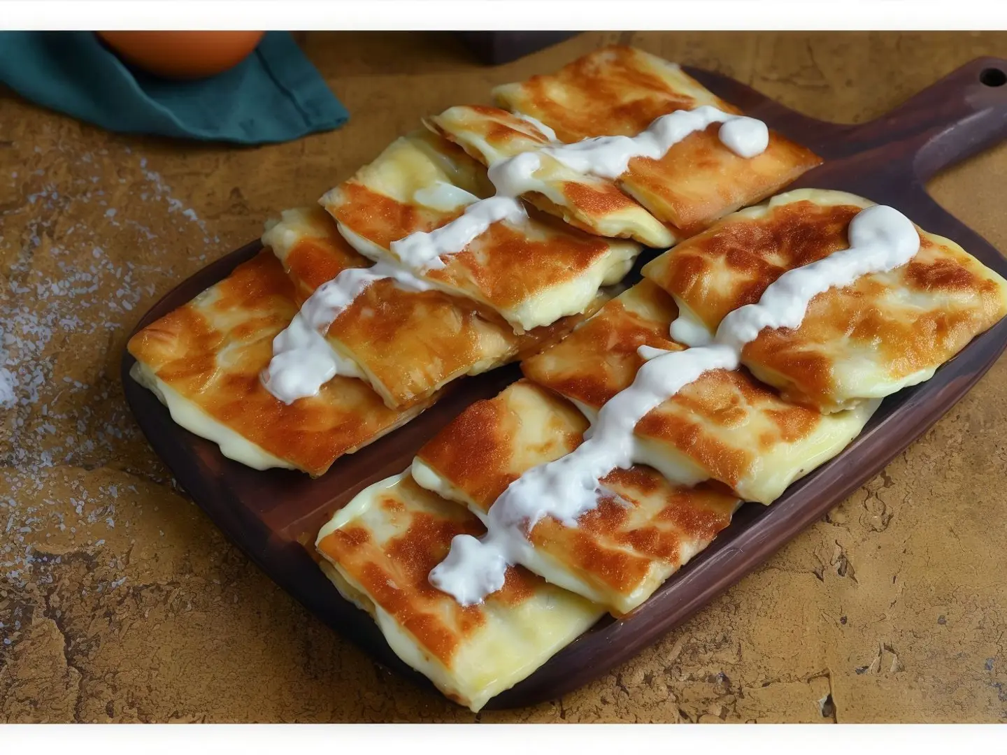 مطبق حلو قشطه