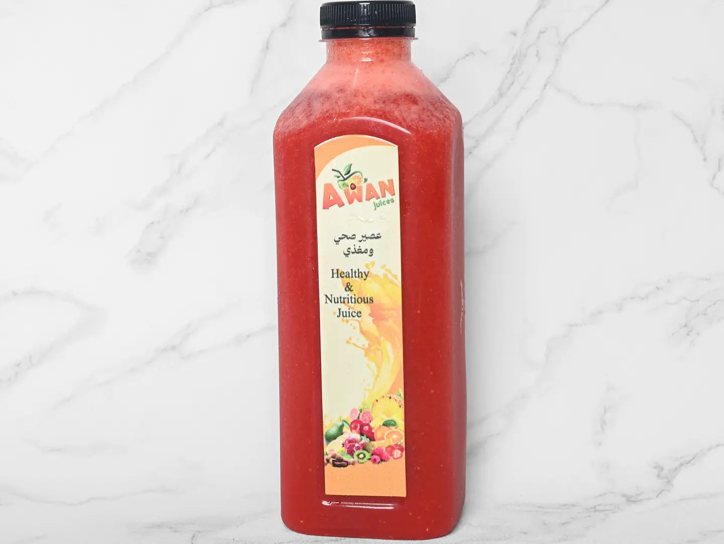 جالون عصير الفراولة