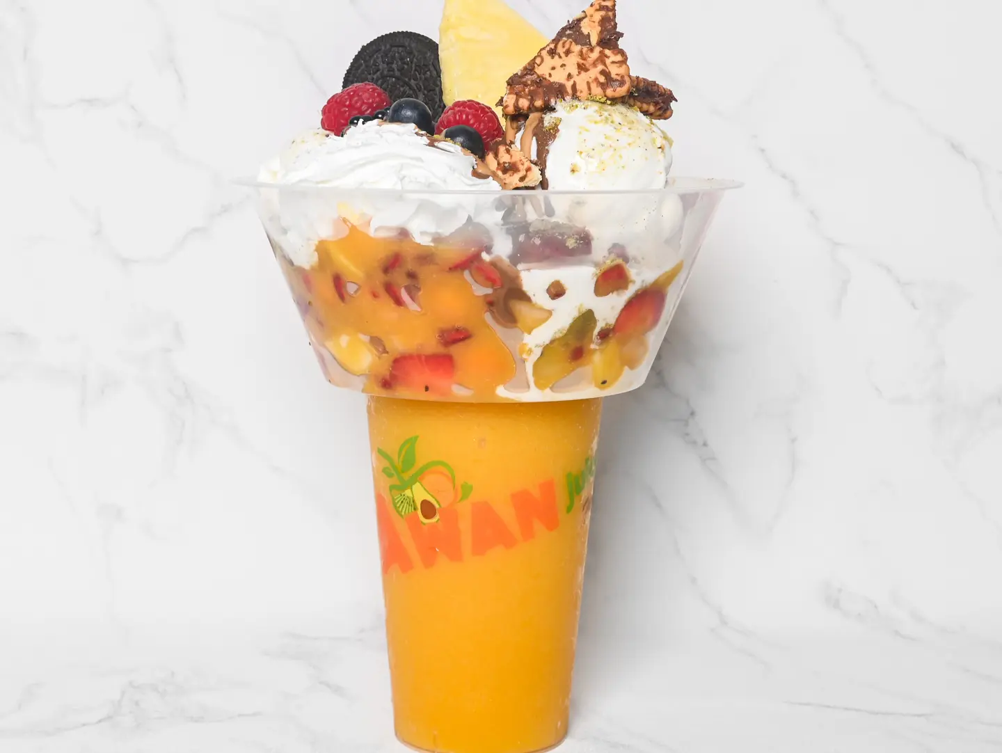 دابل ترابل سلطه فواكه وسط