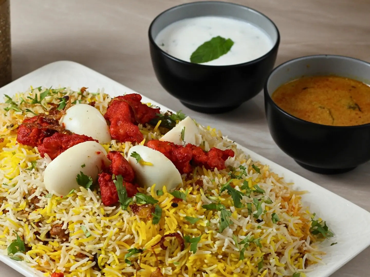 Mutton Dum Biryani Family