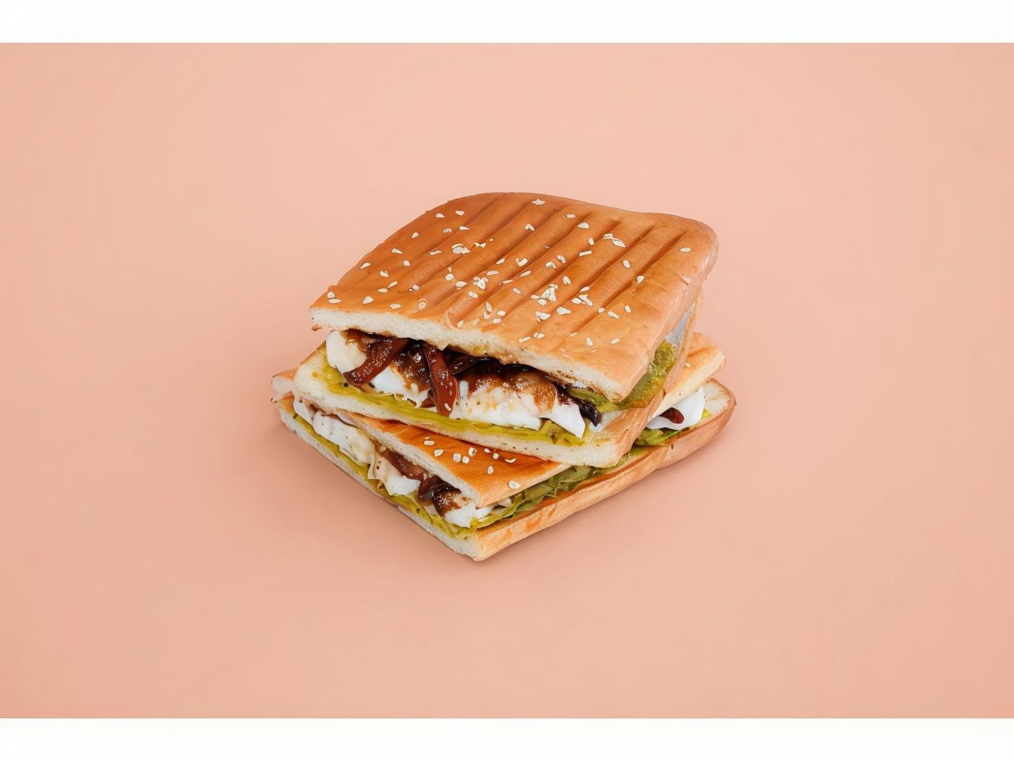 Halloumi Boo Sandwich