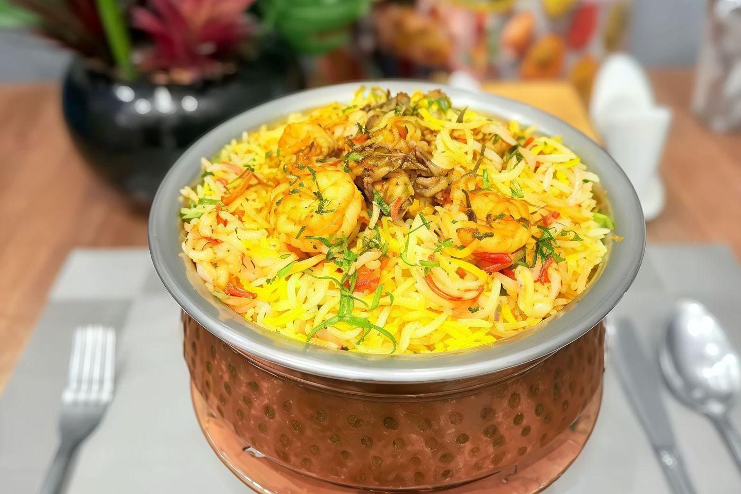 برياني روبيان