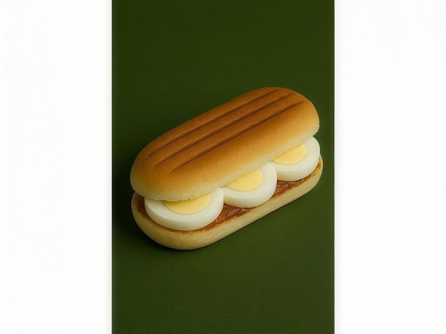 ساندوتش بيض مسلوف جبن