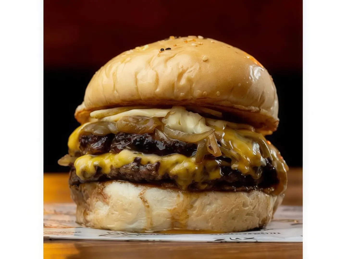 Smash Burger Caramelized Onions