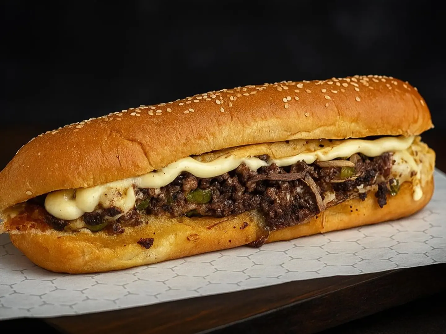 Beef Philly With Brioche Buns