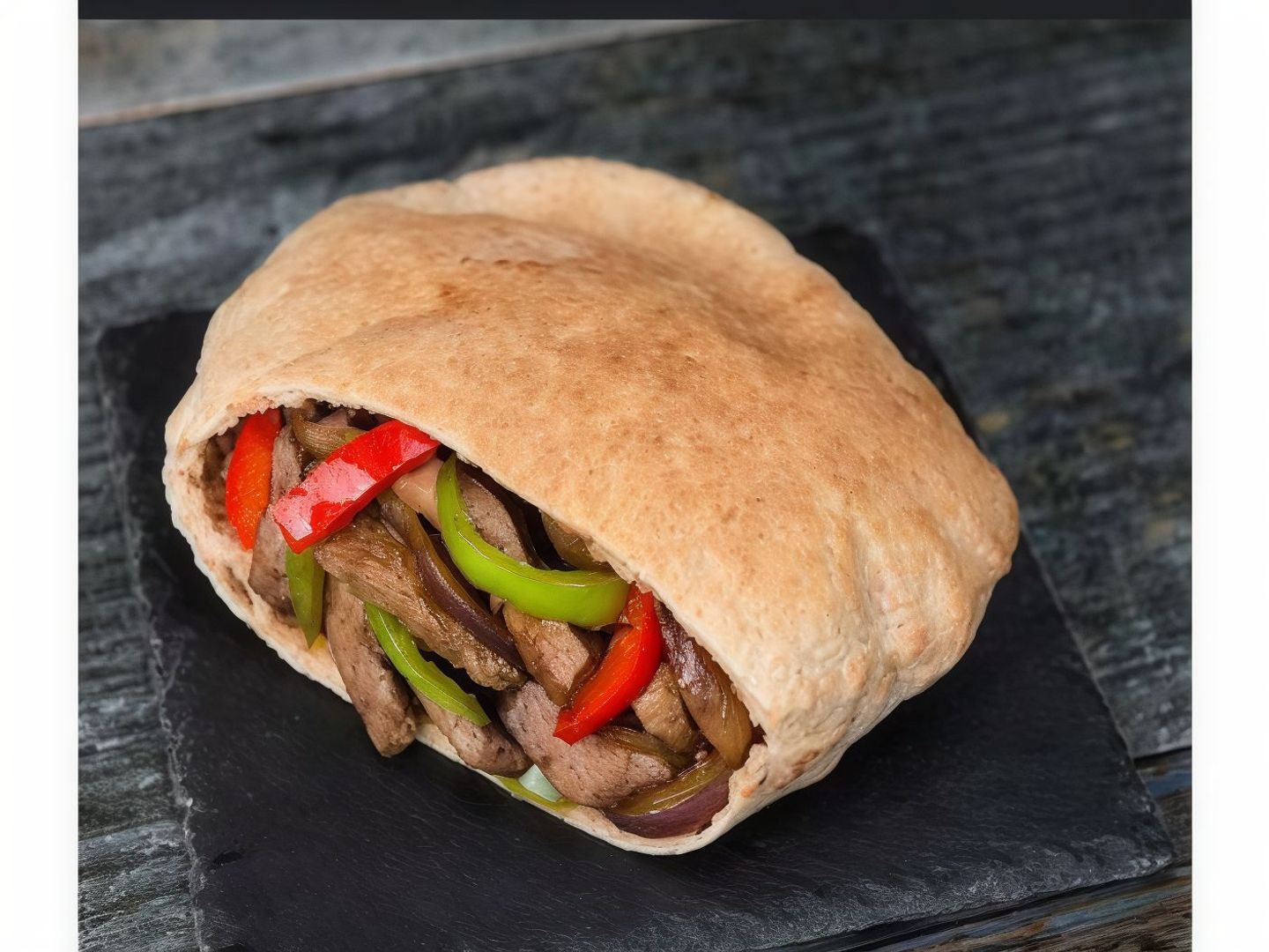 ساندوتش كبده خبز بلدى