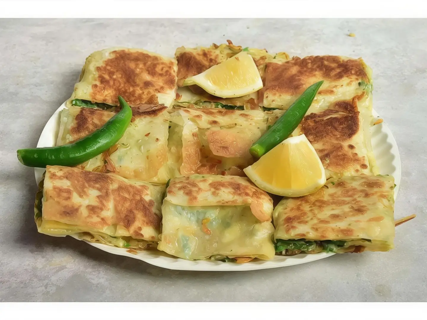 Savory Vegetable Mutabbak