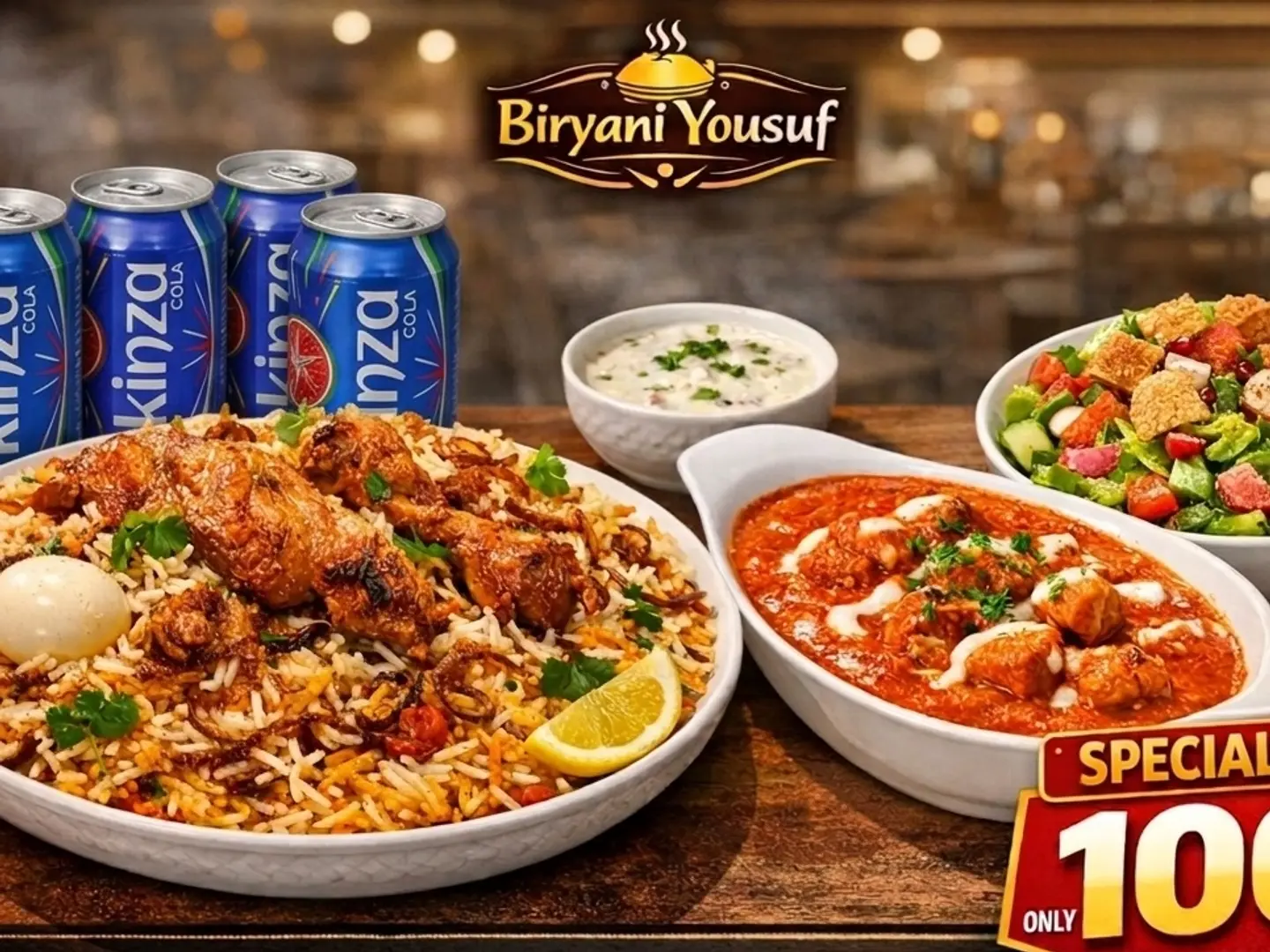 عرض دجاج برياني