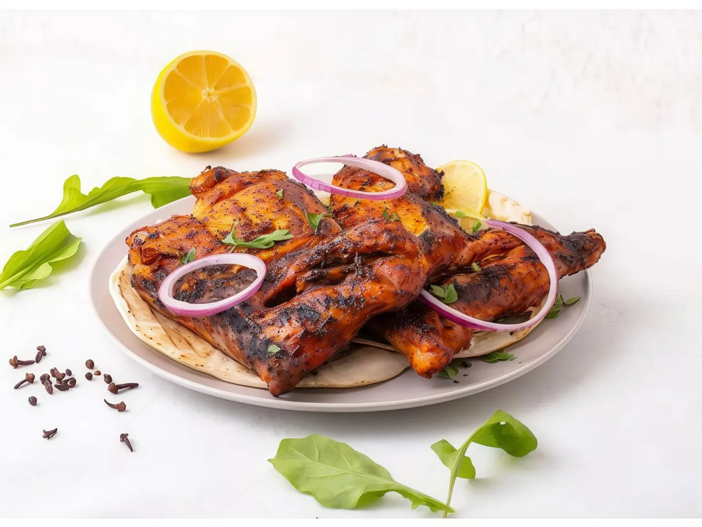 Plain Whole Charcoal Chicken