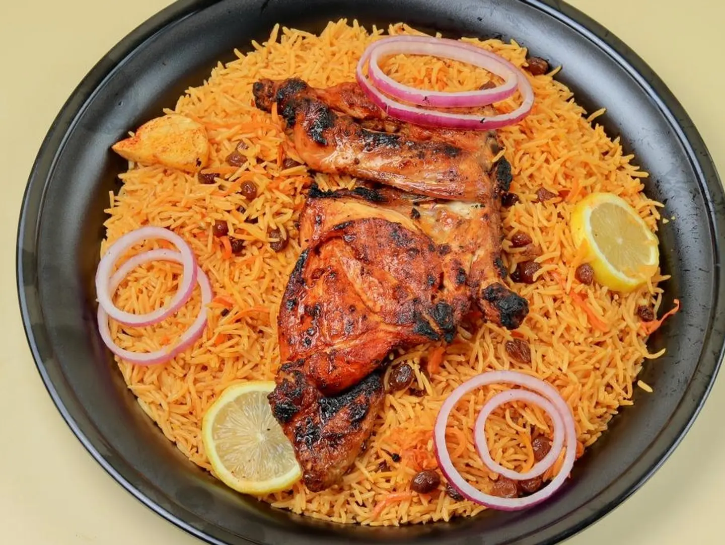 Charcoal Chicken With Rice - Half Chicken