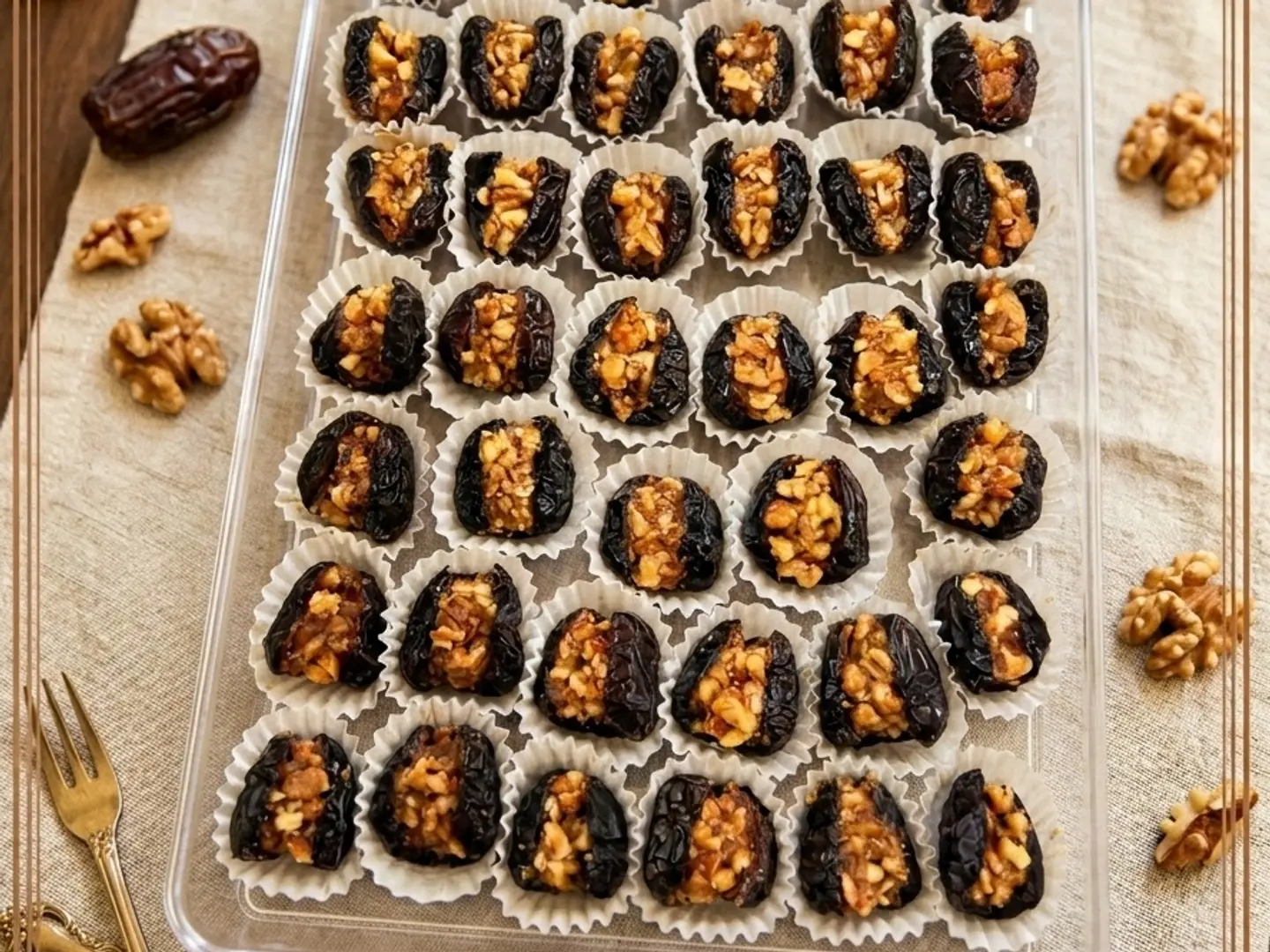 حلوى الأجوا بالجوز