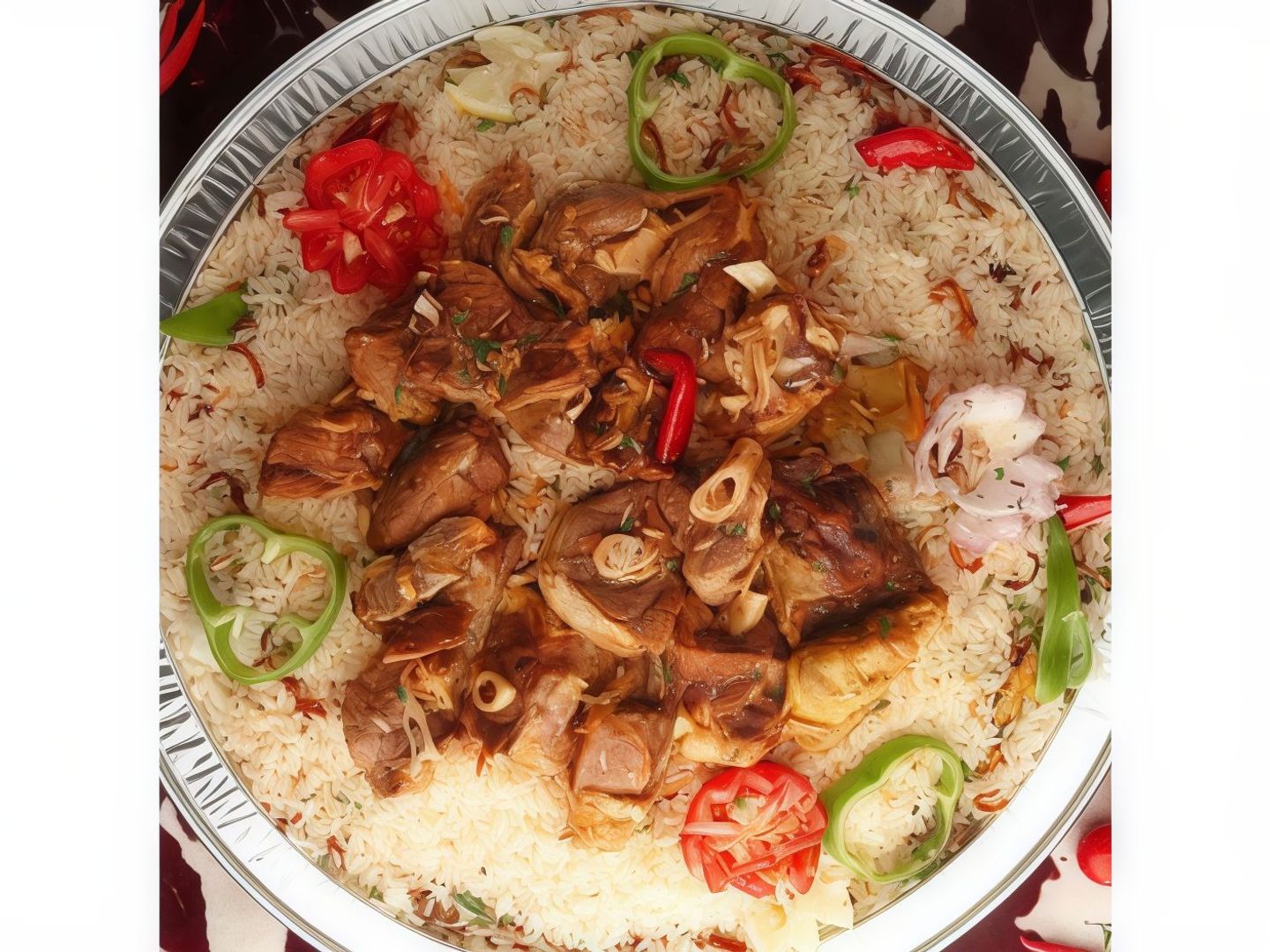 ولیمة لحم بر غنم