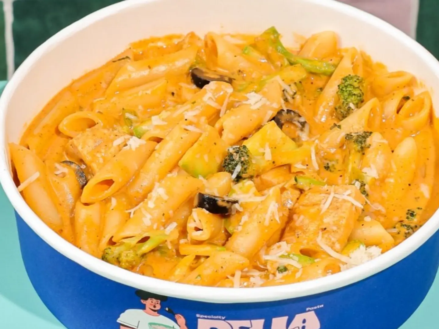 بيني باستا مع الخضار