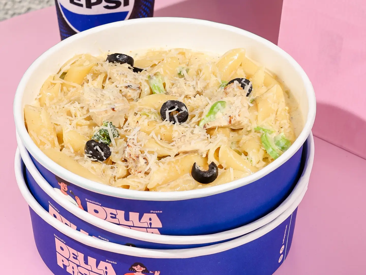 وايت باستا مع دجاج