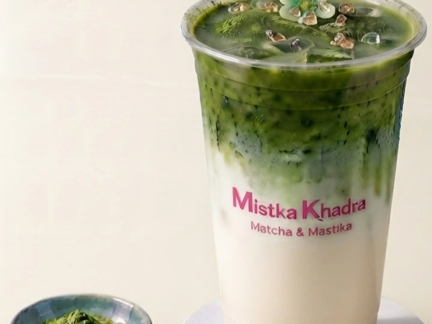 Iced Mastika Matcha