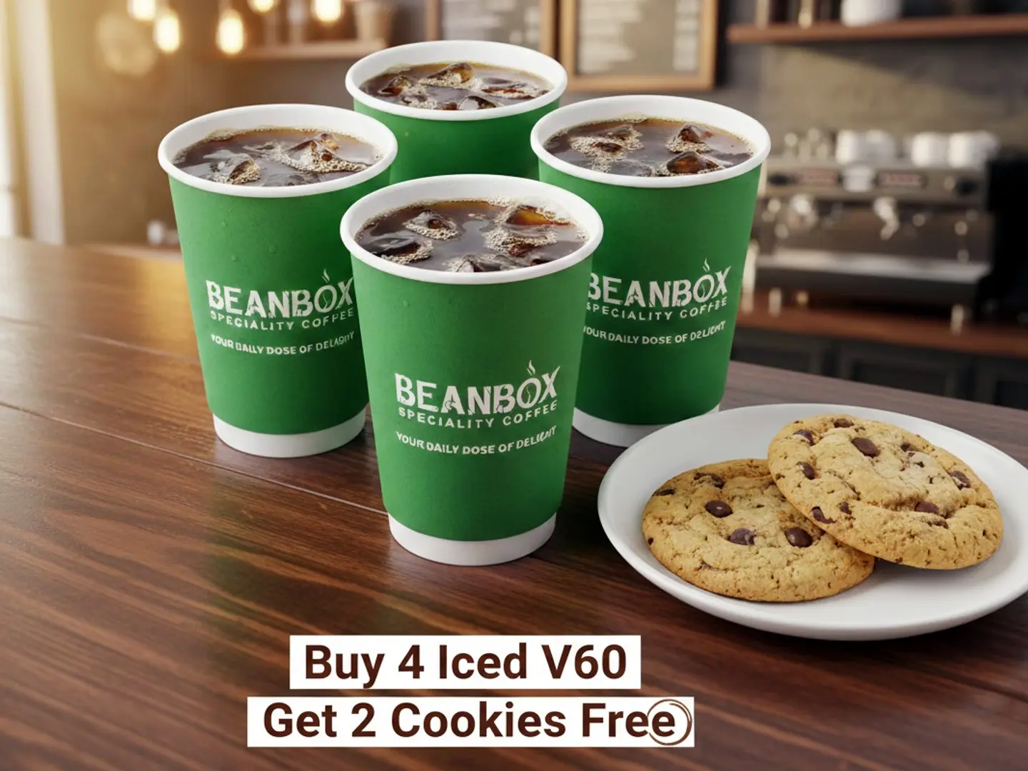 اشترِ أربع قطع آيس كريم واحصل على قطعتين مجاناً