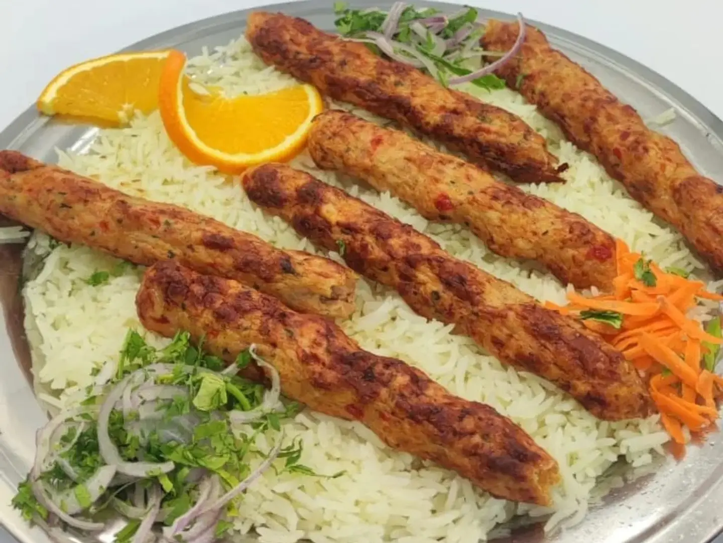 وجبة كباب دجاج